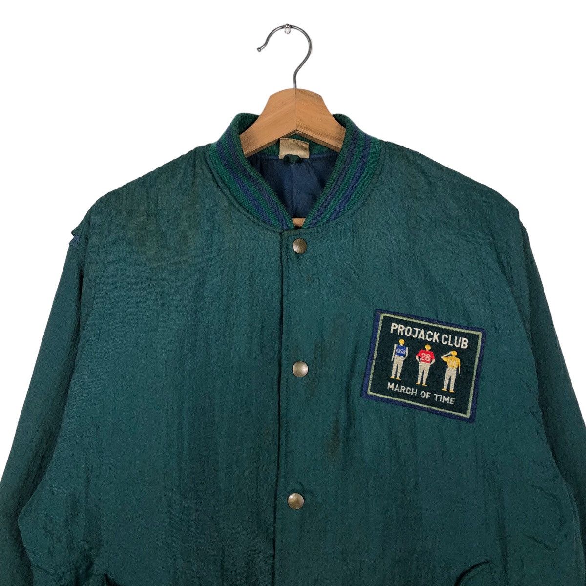 Hysteric Glamour 🔥Vintage Bomber Jacket Projack Club Big Logo Cartoon Size US S / EU 44-46 / 1 - 3 Thumbnail