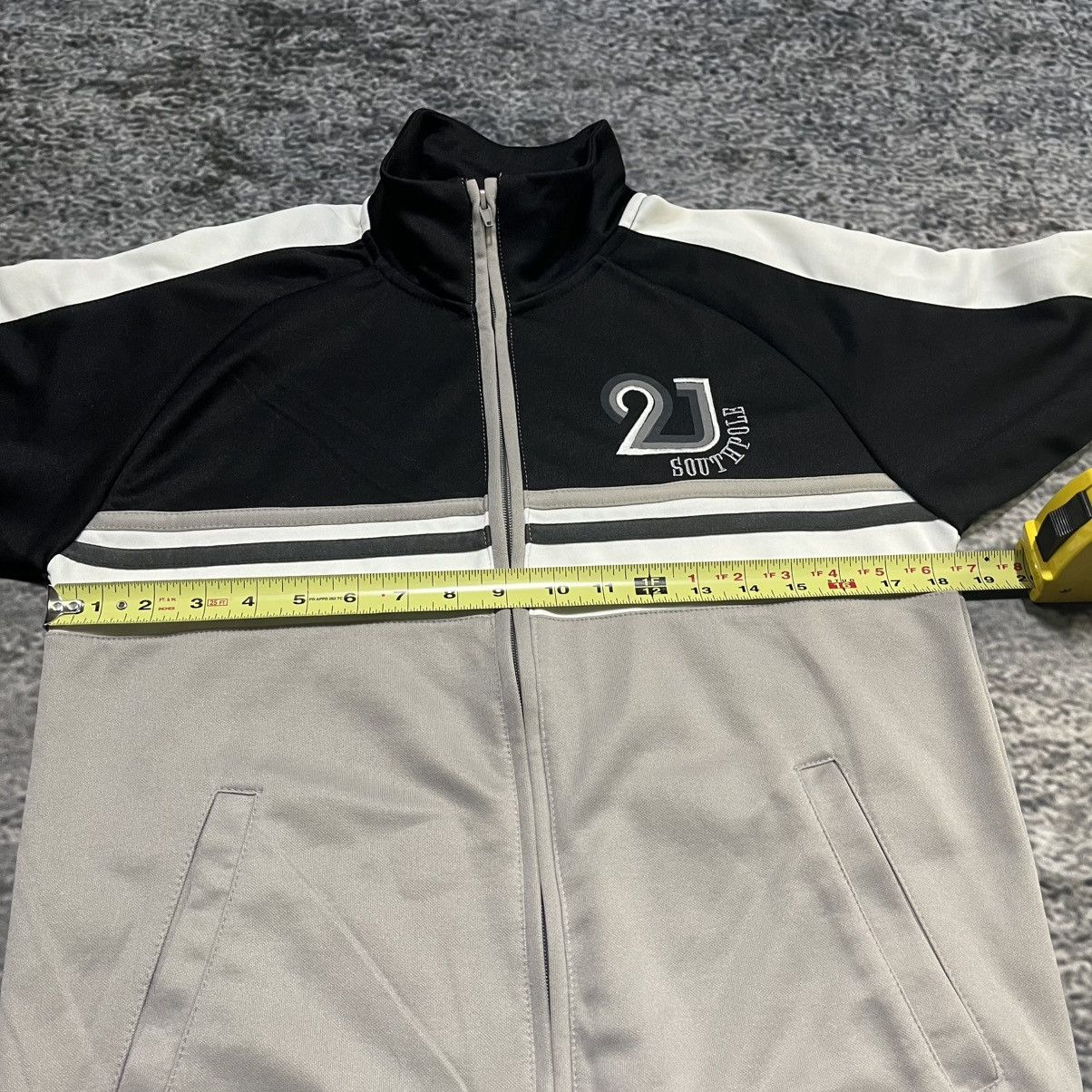 Southpole Vintage Y2K Southpole Track Jacker Zip Up Hip-Hop Grunge Size US M / EU 48-50 / 2 - 9 Thumbnail