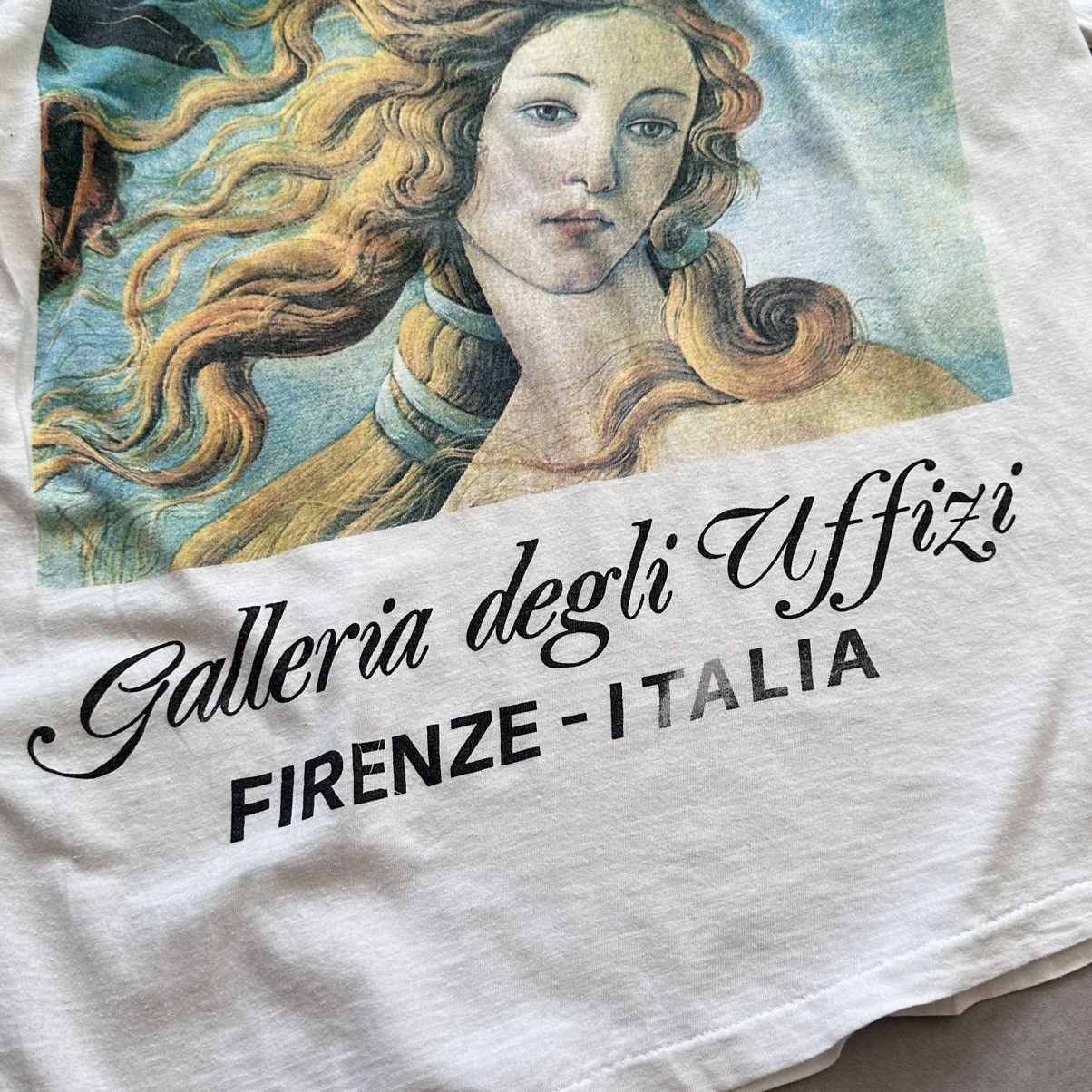 80-90s Sandro Botticelli The Birth of Venus Vintage T Shirt 