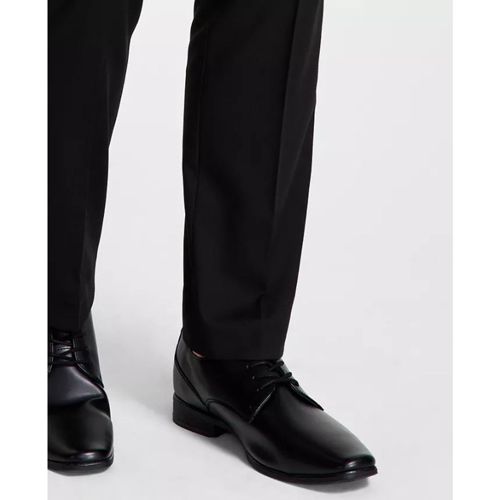 Kenneth Cole Kenneth Cole Reaction Men's Black Slim Dress Pants 36W 32L Size US 36 / EU 52 - 5 Thumbnail