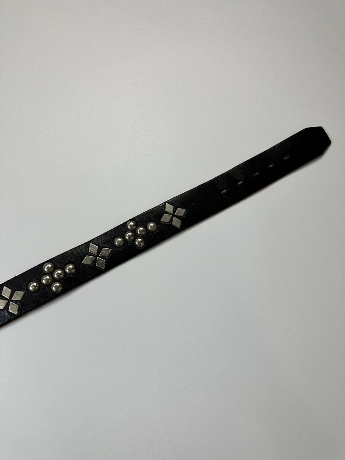 Hollywood Trading Company Hollywood Trading Company Leather Studded Belt Men's 104 Size ONE SIZE - 5 Thumbnail