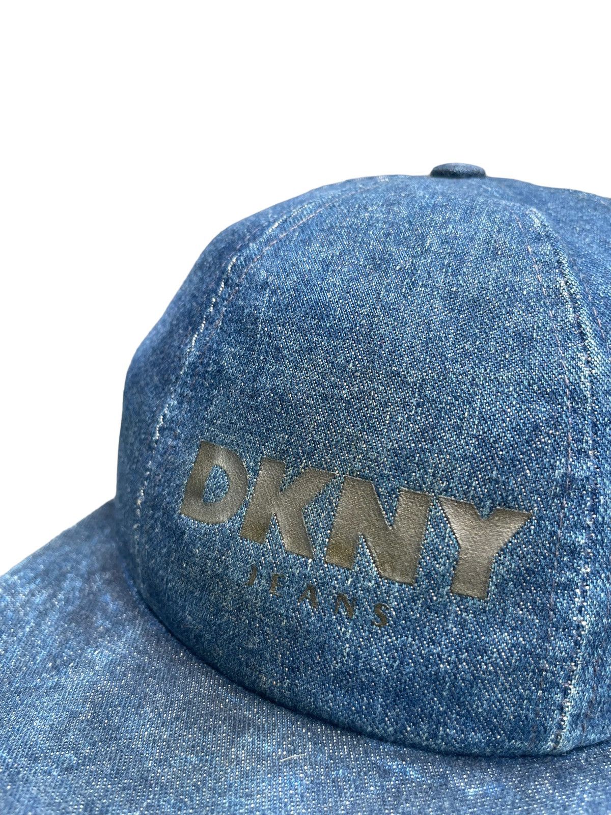DKNY × Le Grande Bleu (L.G.B.) × Vintage Vintage DKNY Denim Cap Size ONE SIZE - 2 Thumbnail