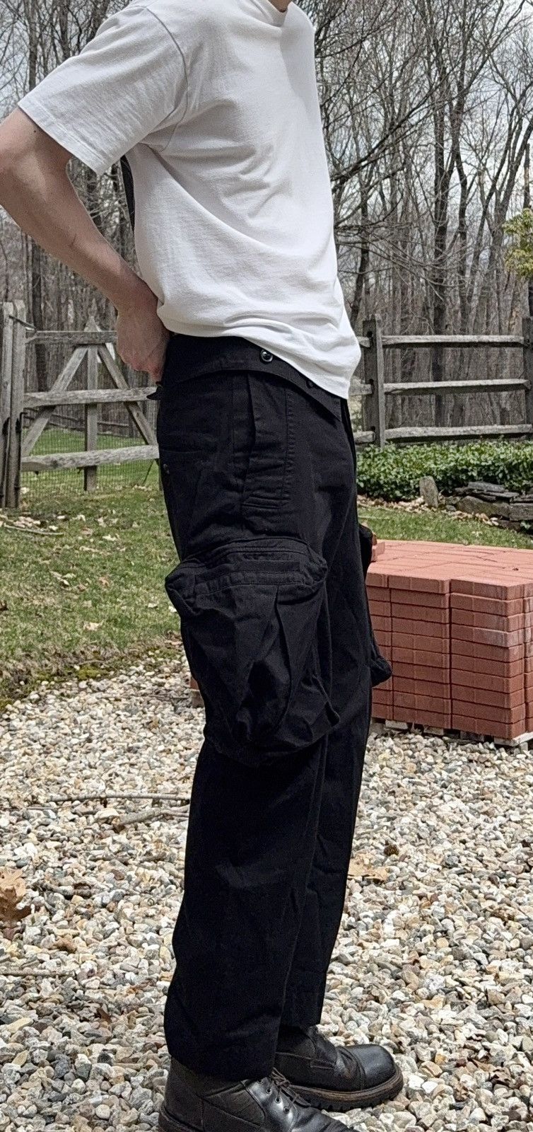 Yohji Yamamoto Yohji Yamamato Y’s SS01’ “Bomb” cargo pant Size US 32 / EU 48 - 3 Thumbnail