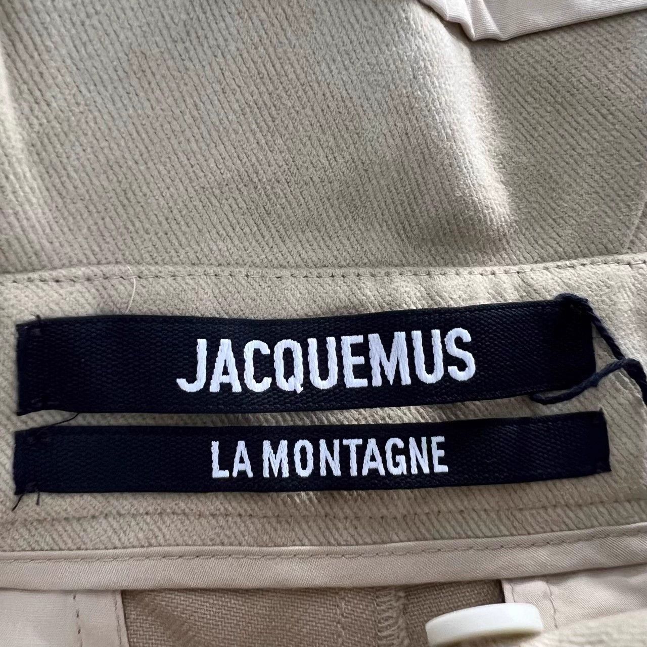 Jacquemus JACQUEMUS high-waisted khaki pants 50 new with tags Size 36" / US 14 / IT 50 - 3 Thumbnail