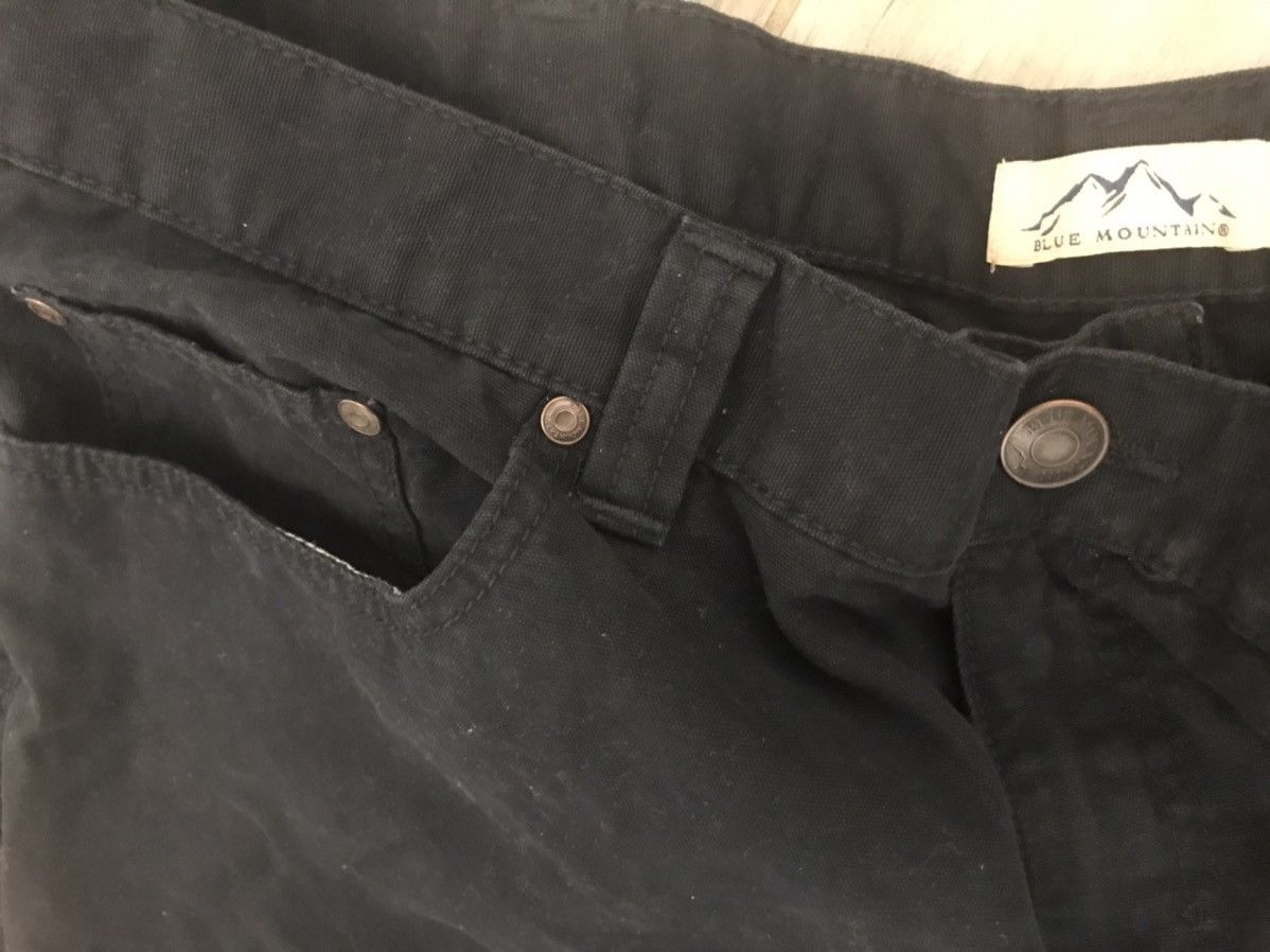 Blue Marlin Blue Mountain Men's Relaxed Fit 5-Pocket Basic Canvas Pants Size US 42 / EU 58 - 5 Thumbnail