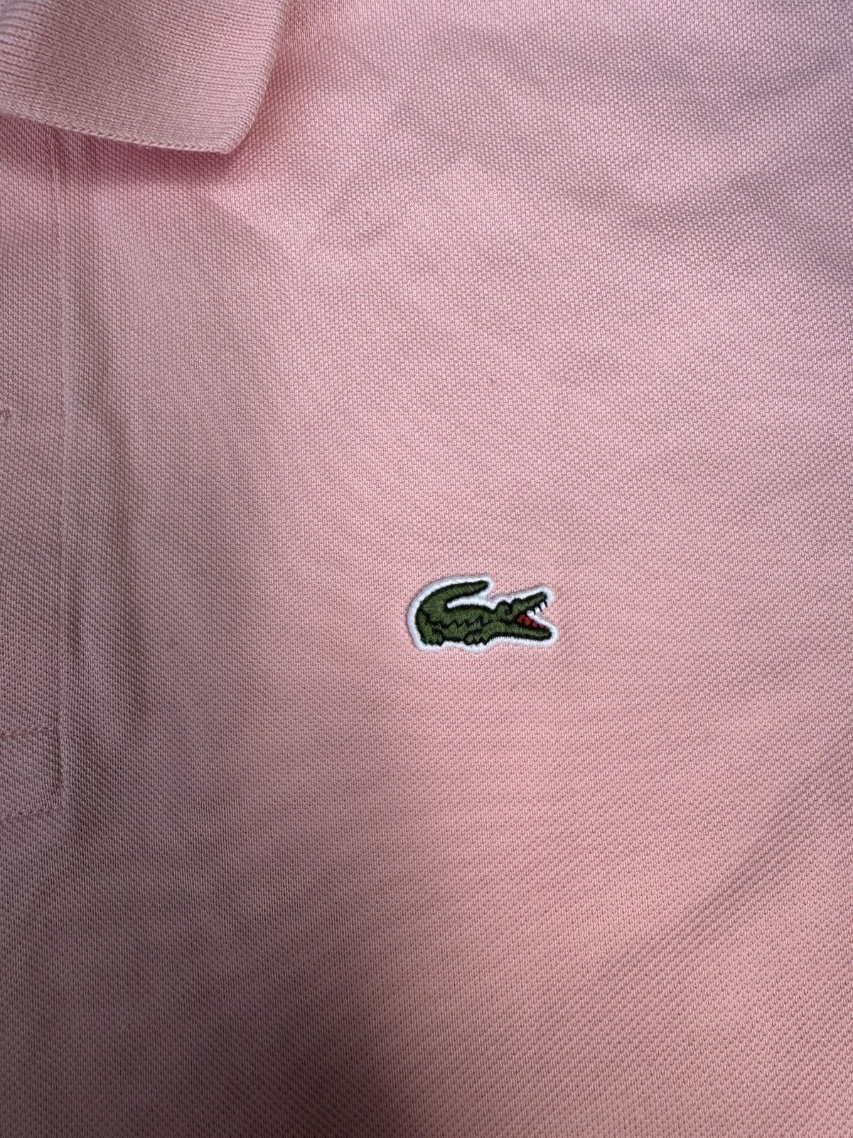 Lacoste LACOSTE Classic Fit Polo Shirt Men's Size L Light Pink Size US L / EU 52-54 / 3 - 3 Thumbnail