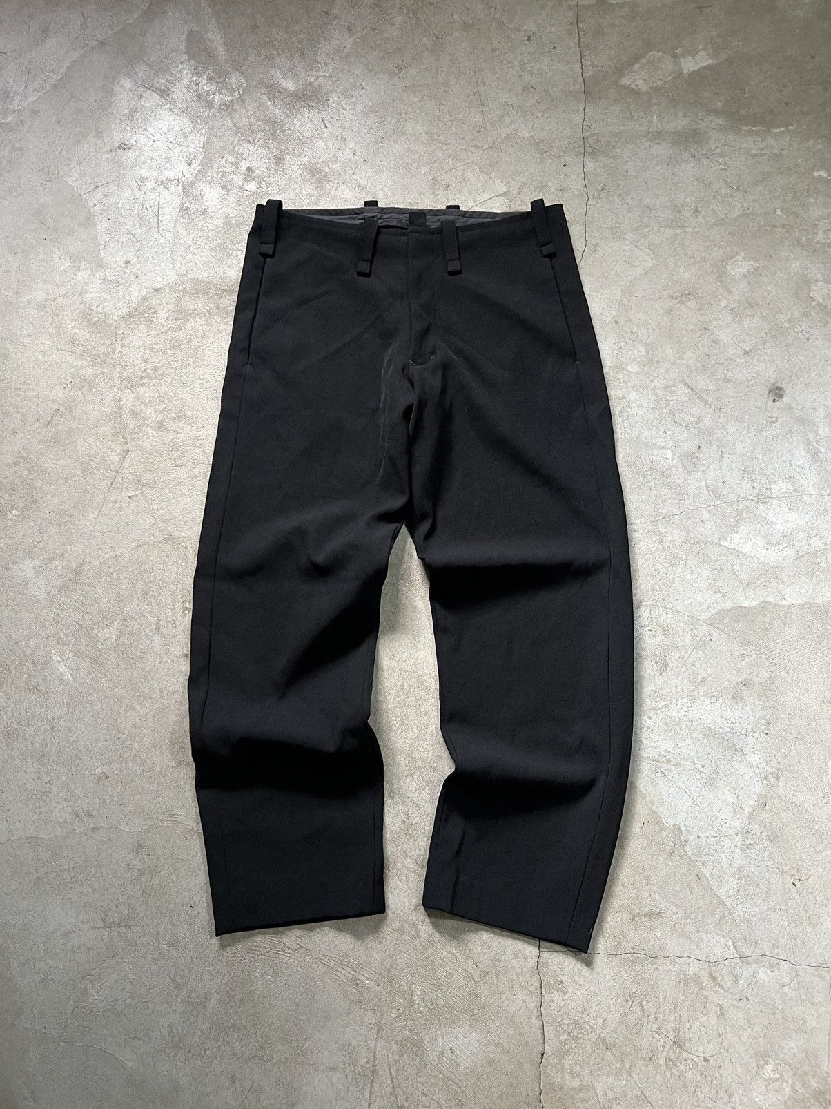 Y's × Y's for Men × Yohji Yamamoto Y’s Yohji Yamamoto Mens No Waist Belt Trouser Pants Size US 31 - 1 Thumbnail