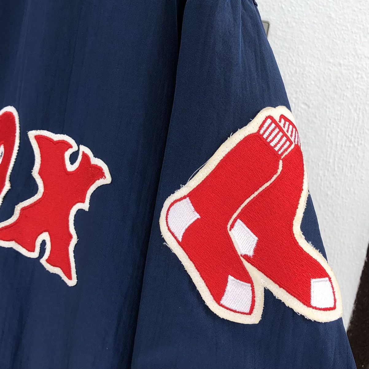 Starter Vintage Starter MLB REDSOX Baseball Varsity Jacket Size US L / EU 52-54 / 3 - 7 Thumbnail