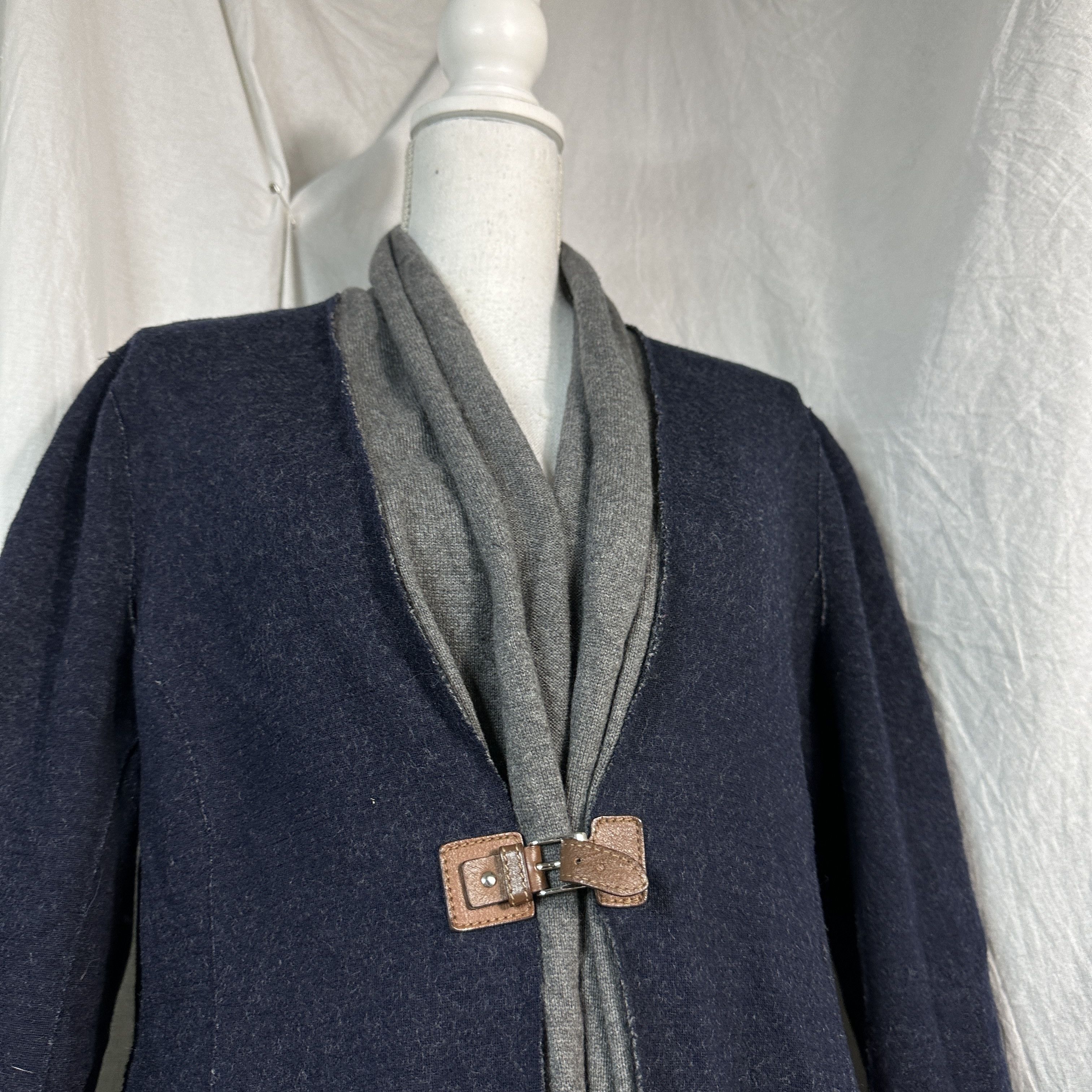 Other Vintage Fabiana Filippi Coat Merino Size XL / US 12-14 / IT 48-50 - 3 Thumbnail