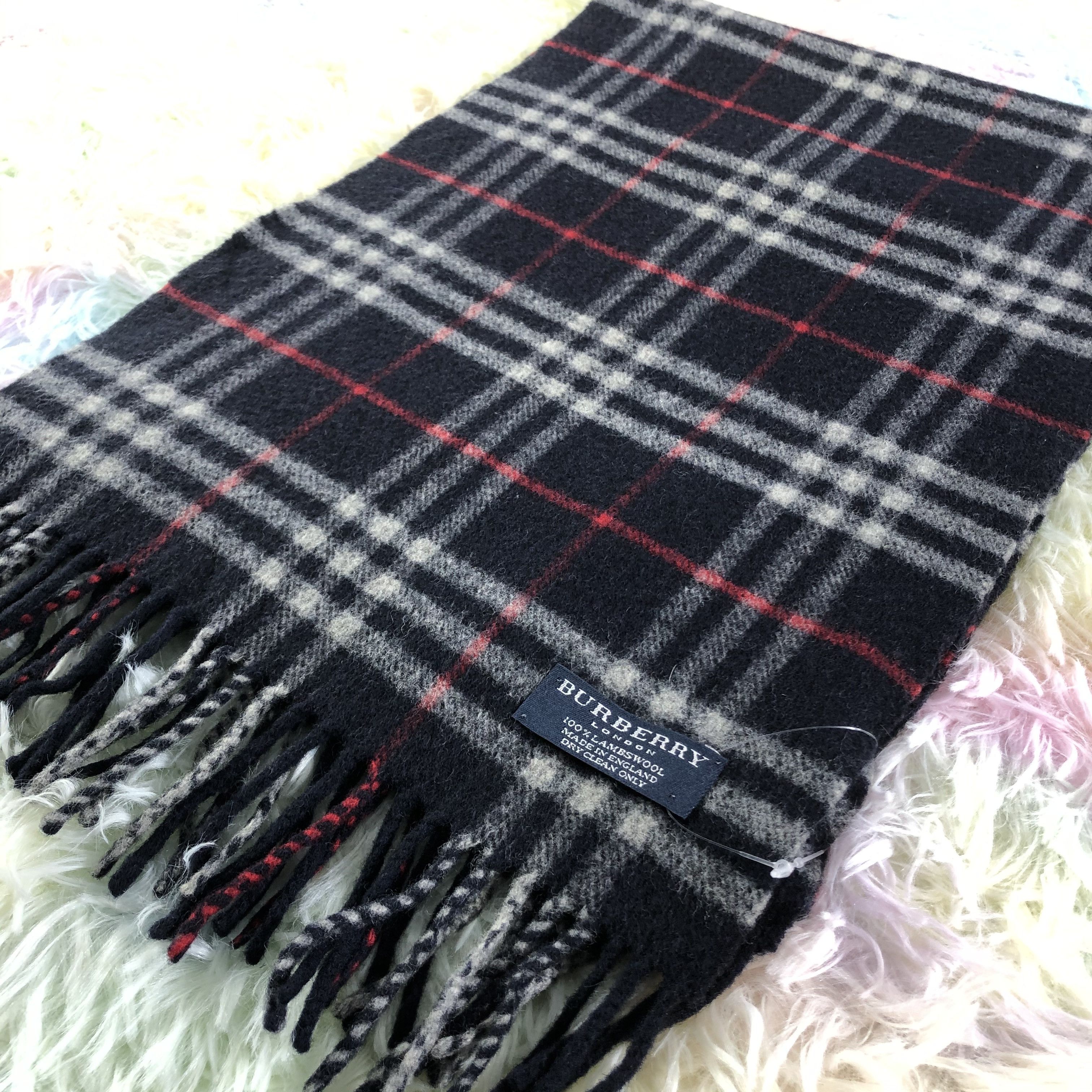 Burberry × Vintage Burberry Scarf / Muffler / Neckwear - KM360 Size ONE SIZE - 3 Thumbnail