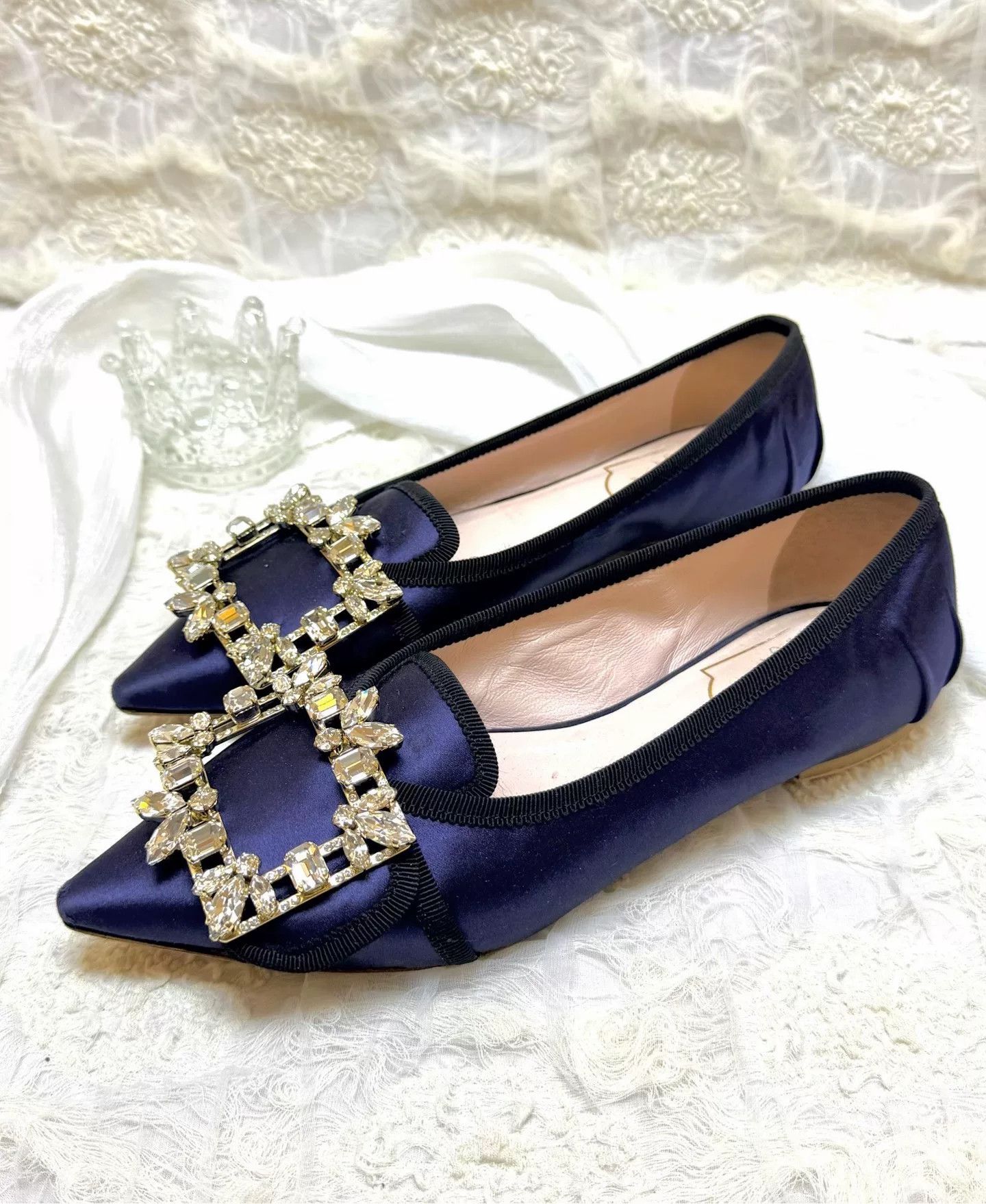 Roger Vivier Roger Vivier Retro Blue Lowtop Sneakers us_5 Women Size US 5 / IT 35 - 1 Thumbnail