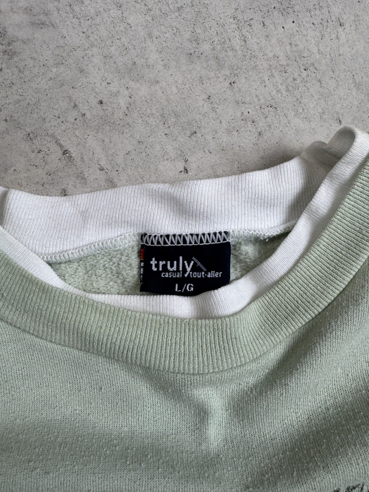 Vintage 1990s Light Green Bird Crewneck Size US S / EU 44-46 / 1 - 6 Thumbnail