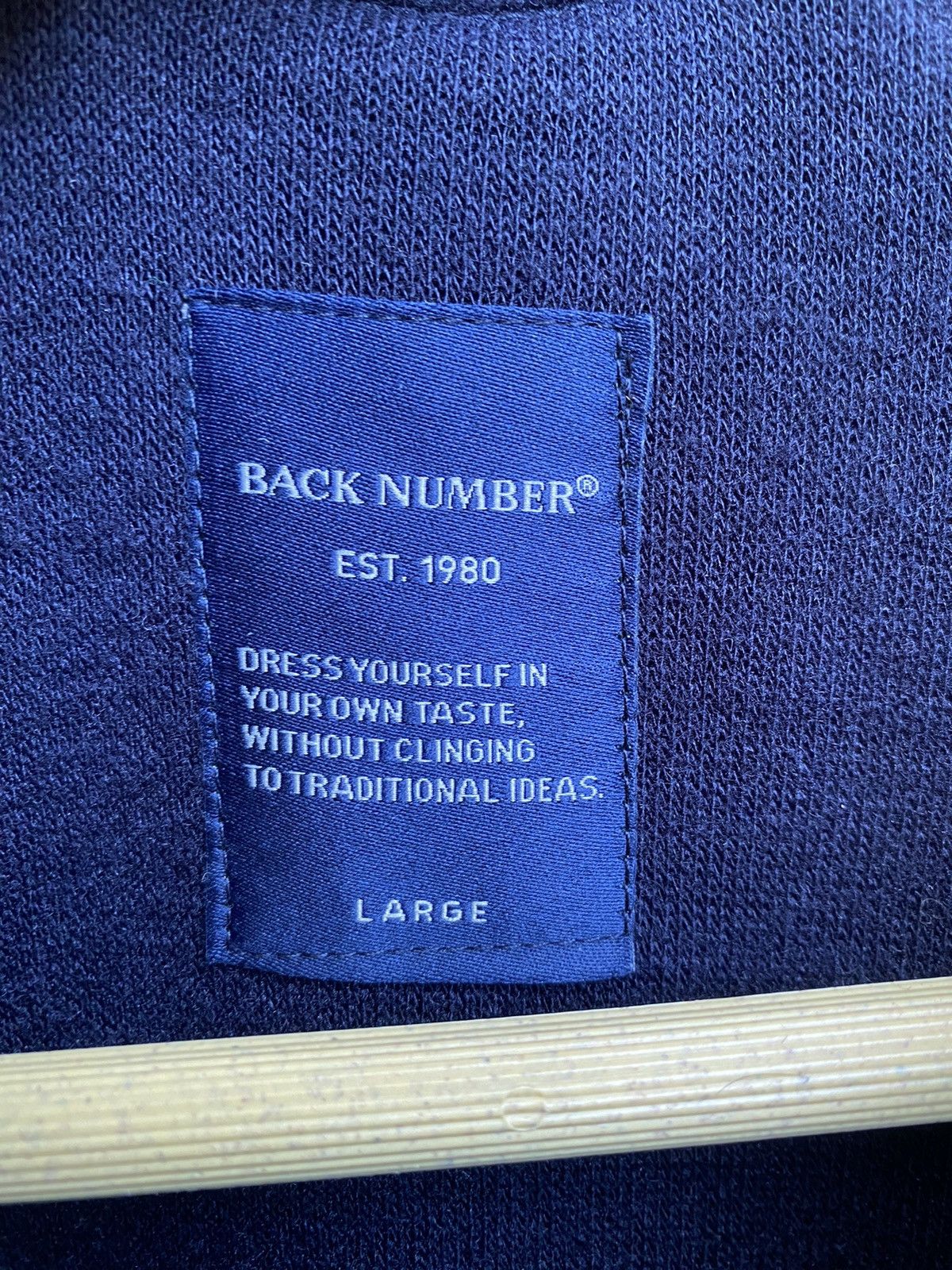 Japanese Brand Back Number Wool pocket Baggy Jackets Size US L / EU 52-54 / 3 - 5 Thumbnail