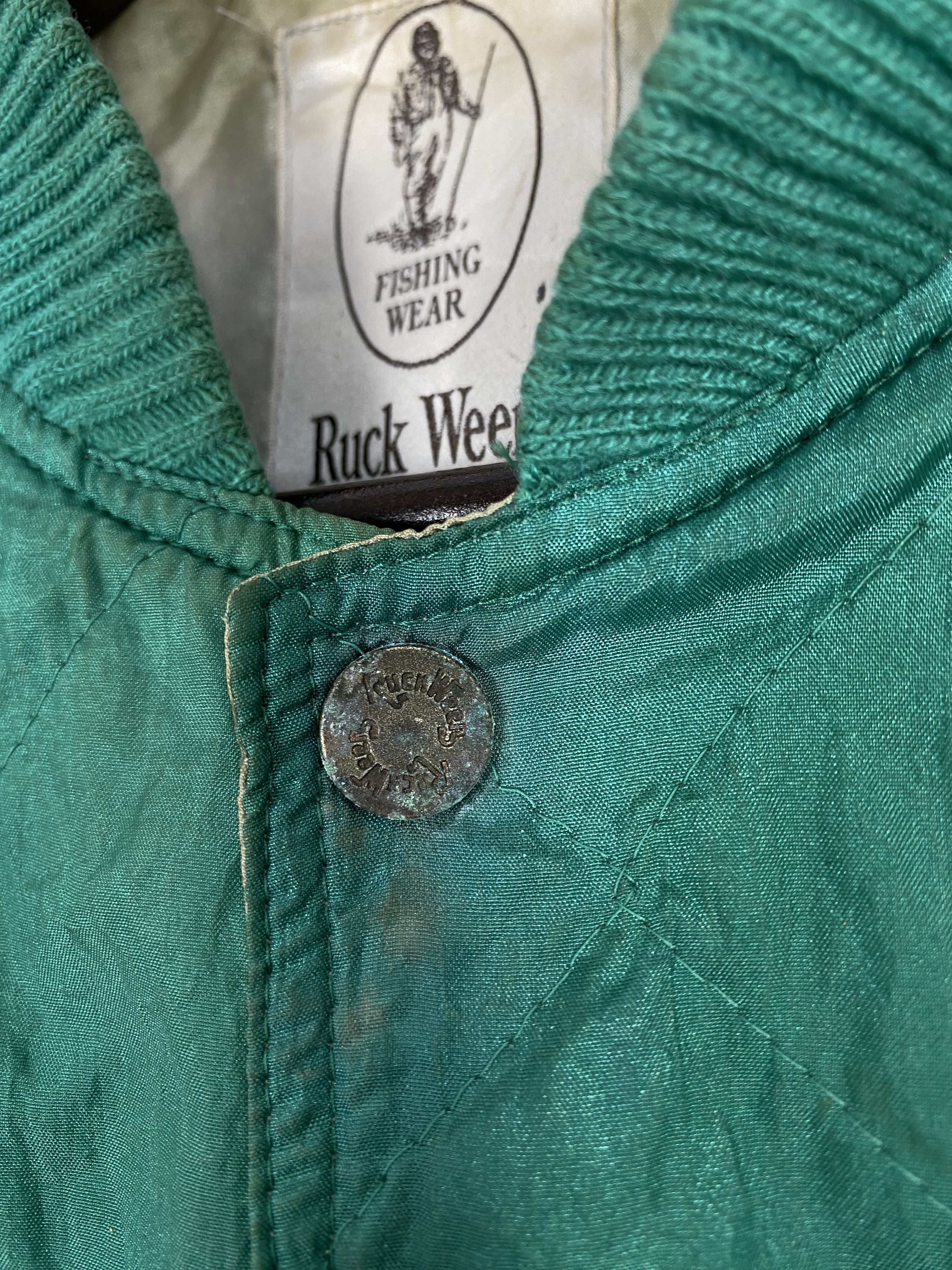 Japanese Brand Vintage Ruck Ween Button Up Fishing Nylon Jacket Size US S / EU 44-46 / 1 - 3 Thumbnail