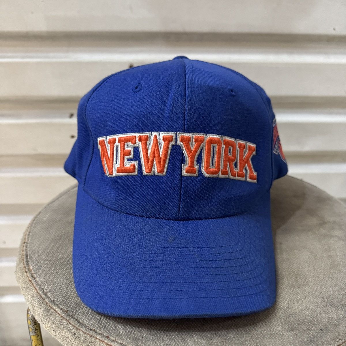 Mitchell & Ness MITCHELL & NESS NYK NEW YORK KNICKS FLEX 110 SNAPBACK Size ONE SIZE - 1 Thumbnail
