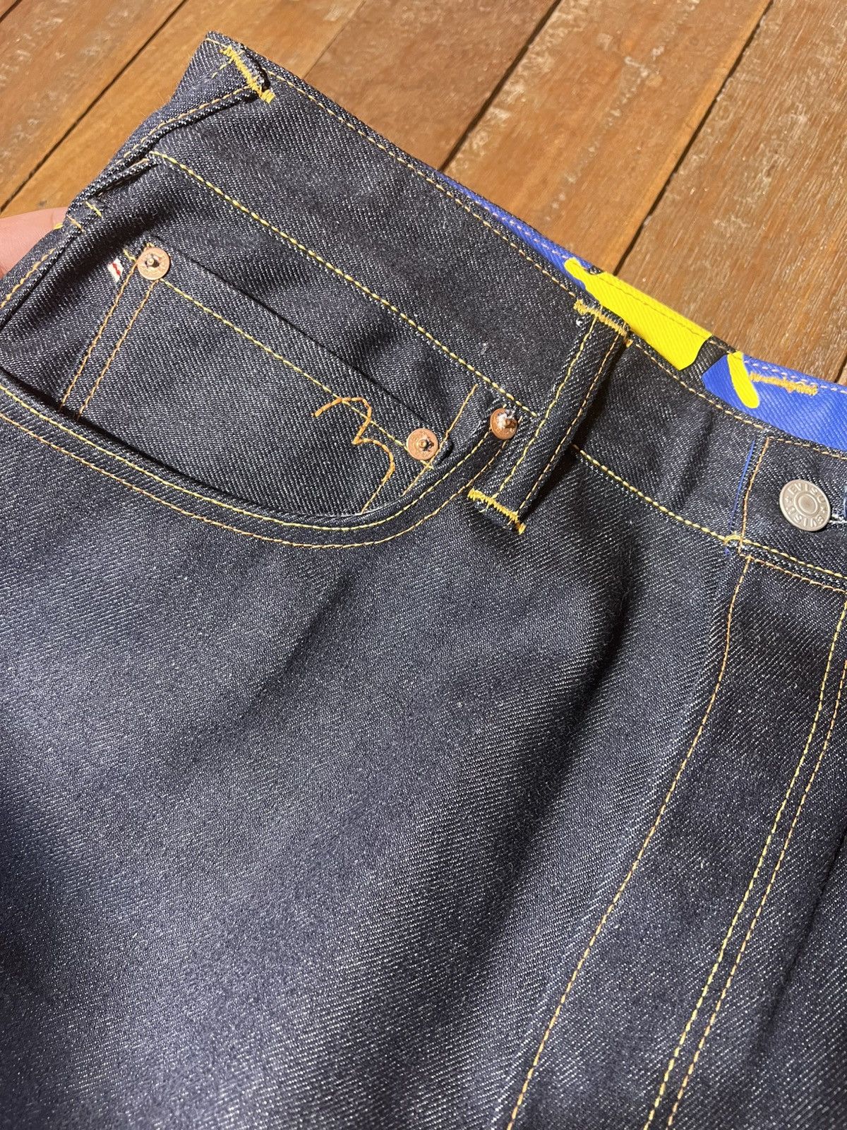Evisu Evisu Daicock Denim Pants Size US 32 / EU 48 - 13 Thumbnail