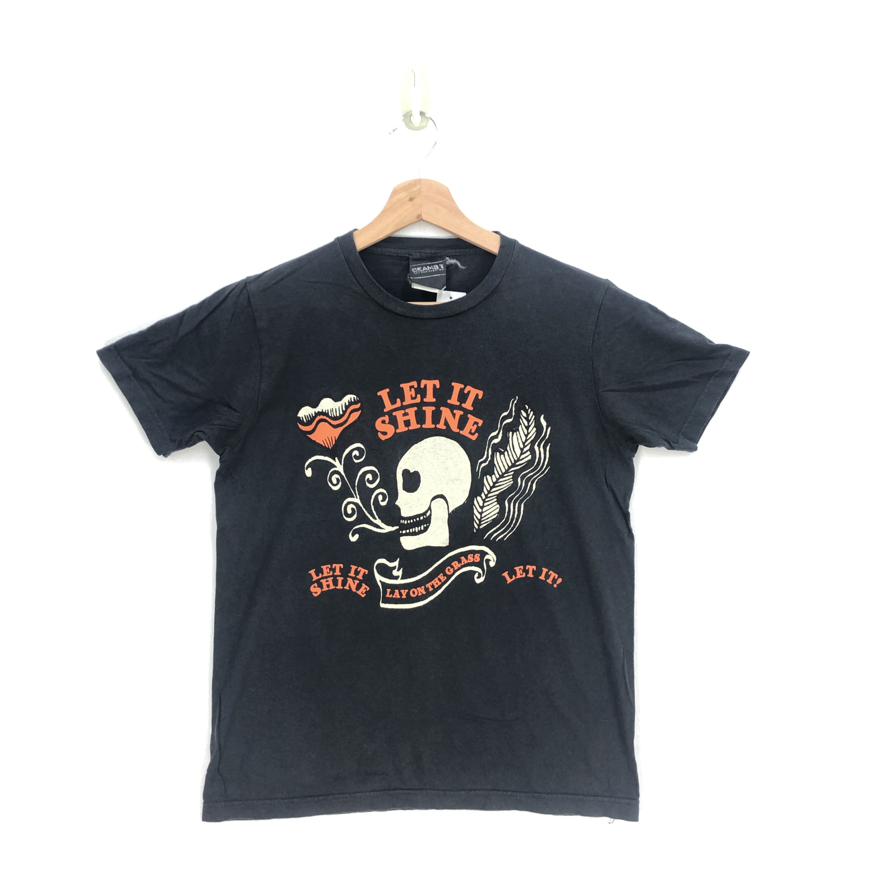 Beams Plus Y2K Beams "Let it Shine” T shirt Japanese Crewneck Tees Size US S / EU 44-46 / 1 - 1 Thumbnail
