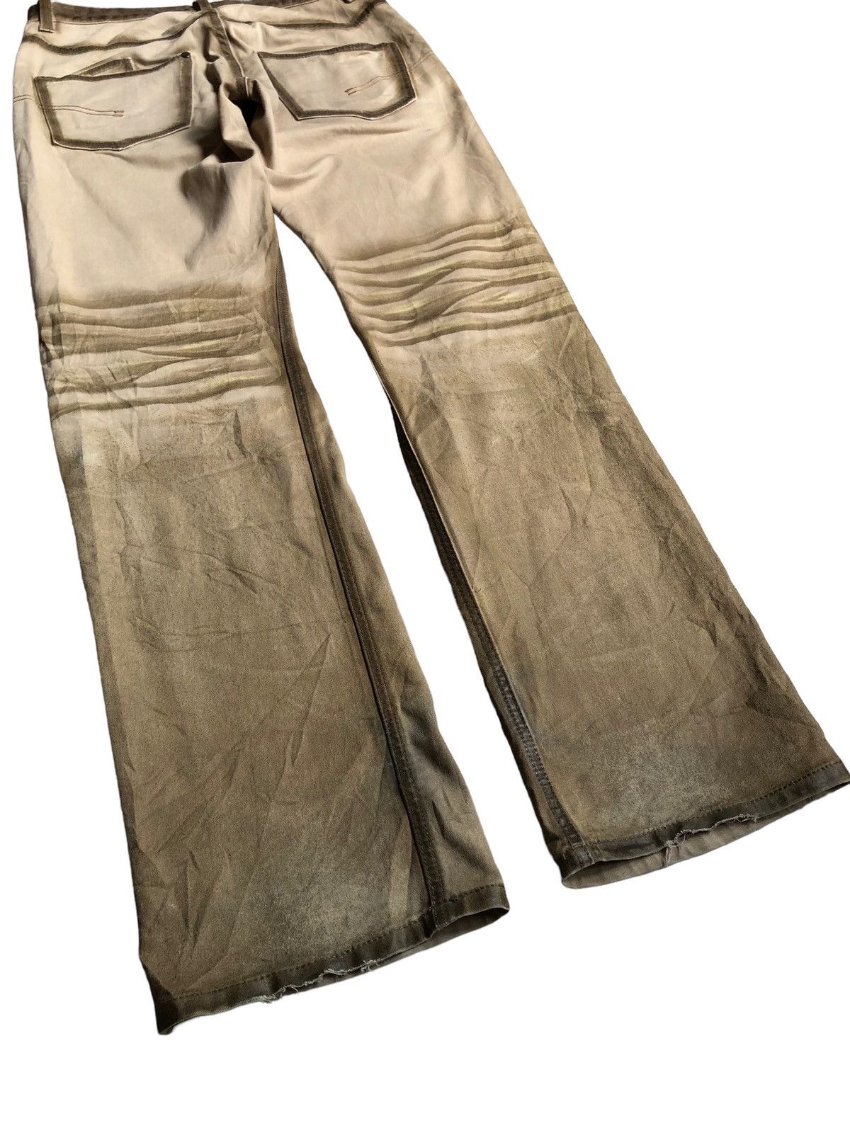 JACKROSE Luv Maison Jack Rose waxed design dirty look pants Size US 30 / EU 46 - 17 Thumbnail