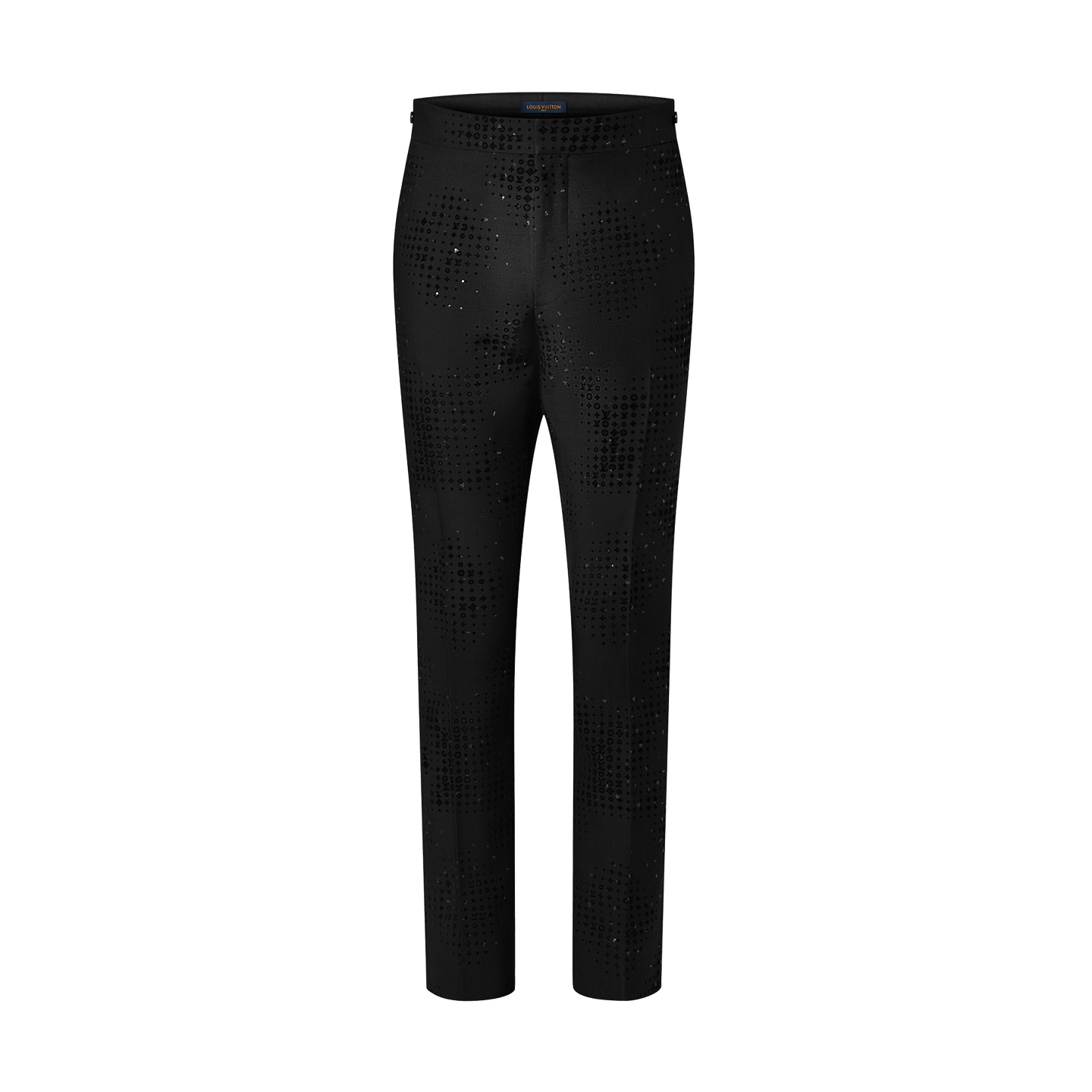 image of Louis Vuitton Pants Monogram Workwear Cargo Lv Logo 1Afjsl in Black, Men's (Size 38)