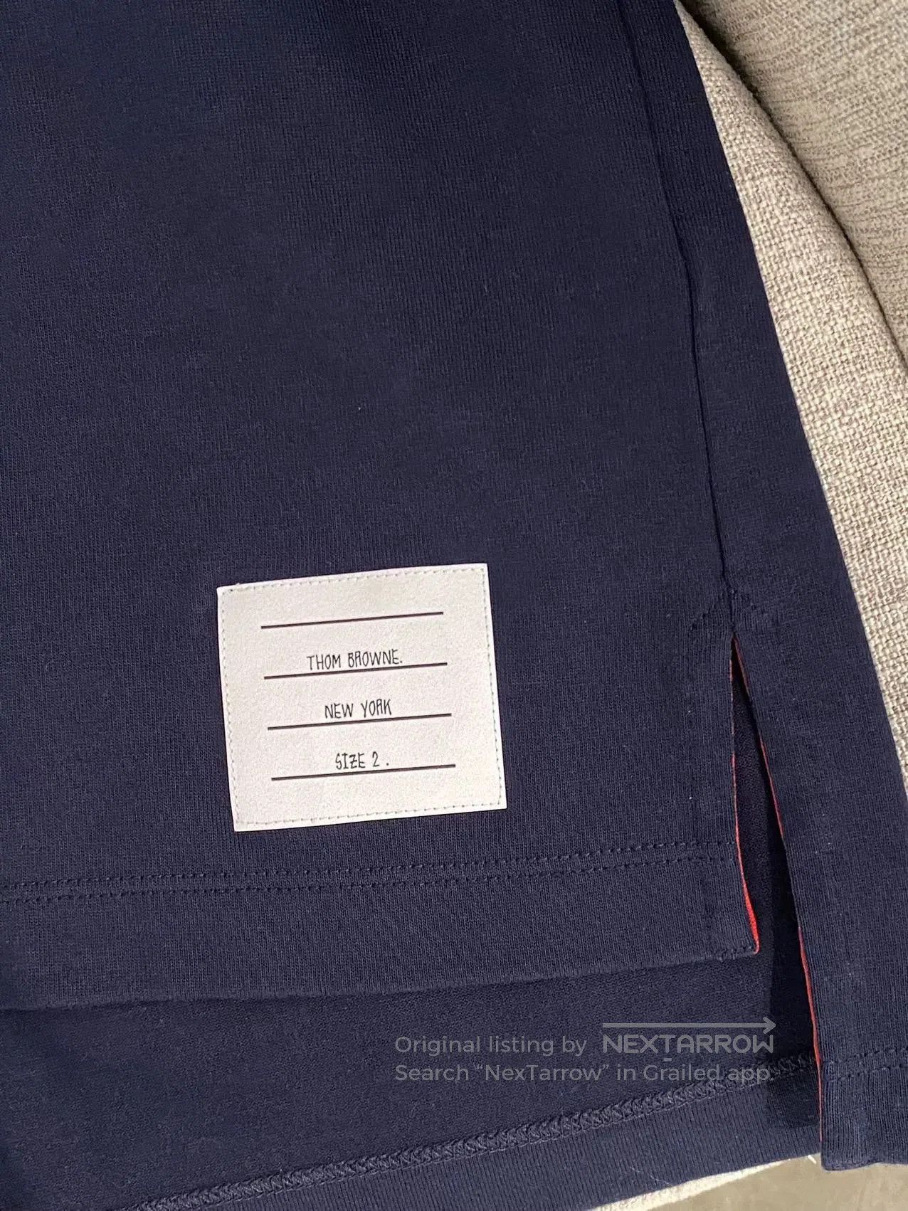 Thom Browne Thom Browne Short Sleeve T-shirt. Size US S / EU 44-46 / 1 - 6 Thumbnail
