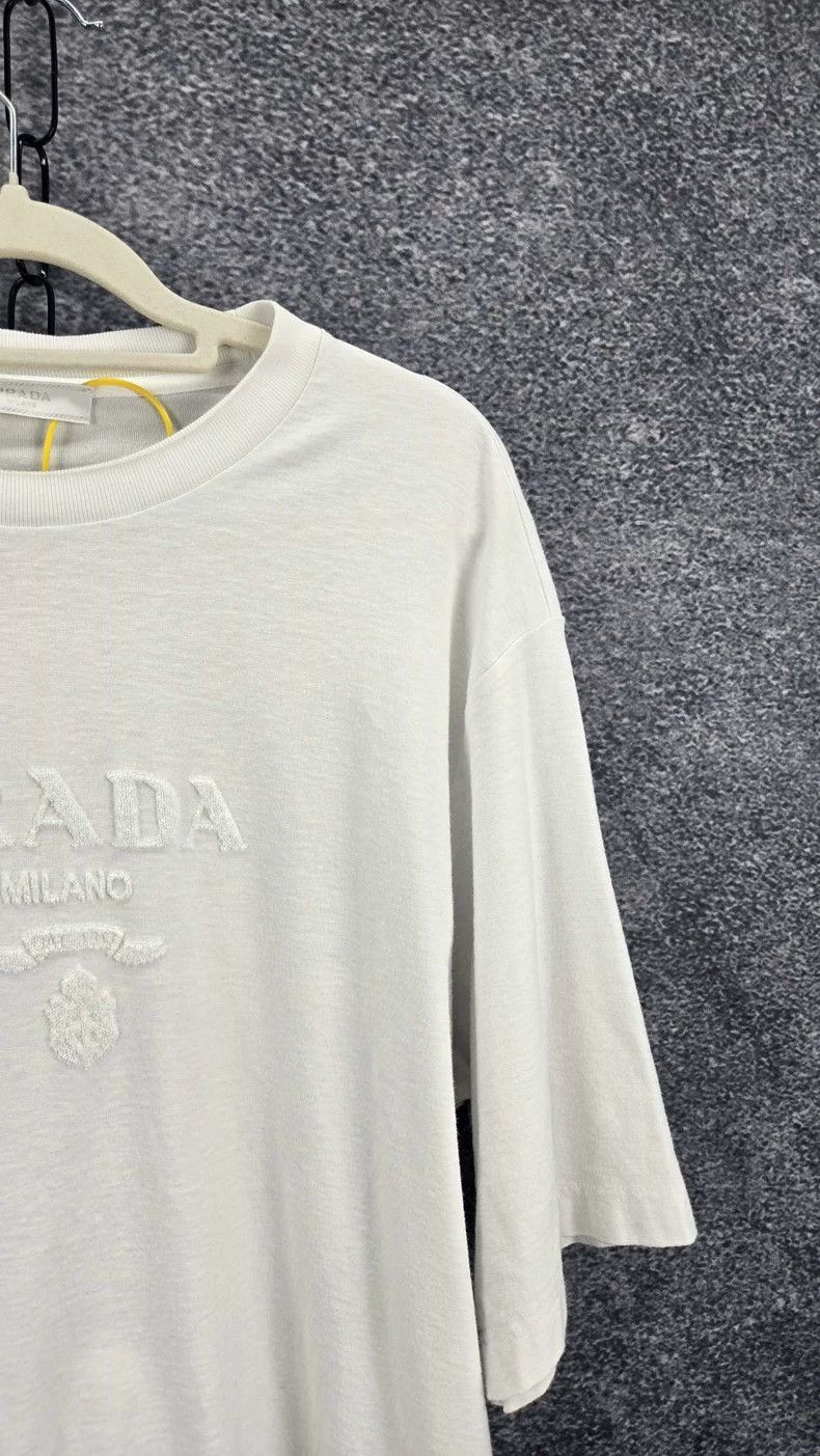 Prada PradaSolid color round-neck T-shirt 2503-Nextarrow Size US L / EU 52-54 / 3 - 4 Thumbnail