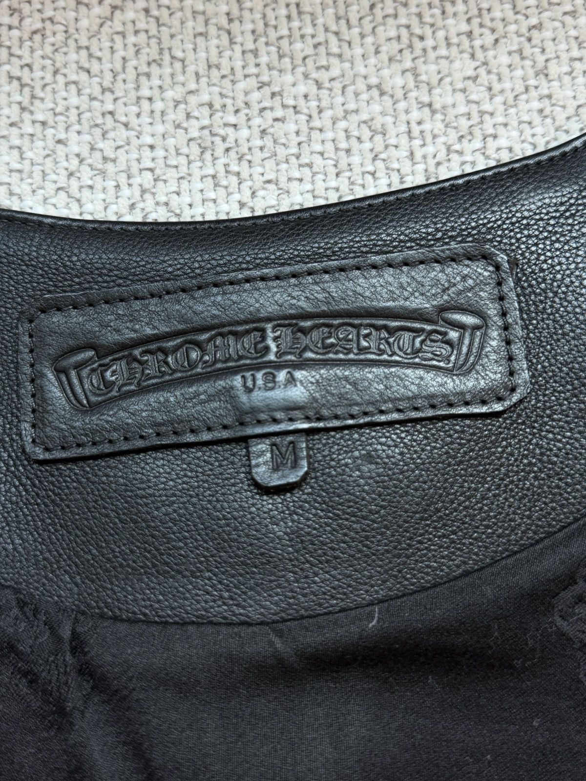 Chrome Hearts Chrome Hearts Cross Leather Vest Size US M / EU 48-50 / 2 - 7 Thumbnail