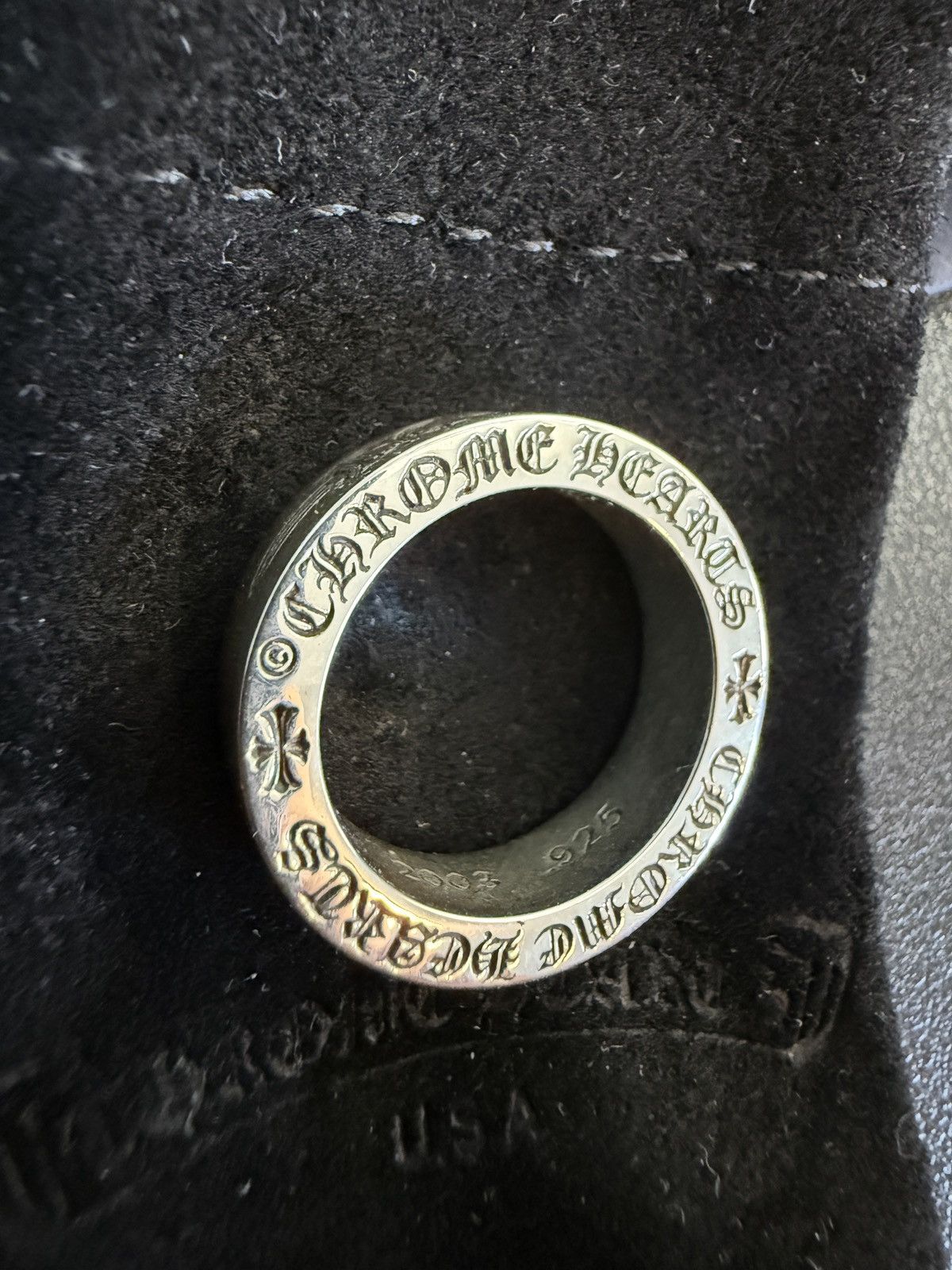 Chrome Hearts Brand New Chrome Hearts Dagger Plus Ring SIZE 6 Size ONE SIZE - 15 Thumbnail
