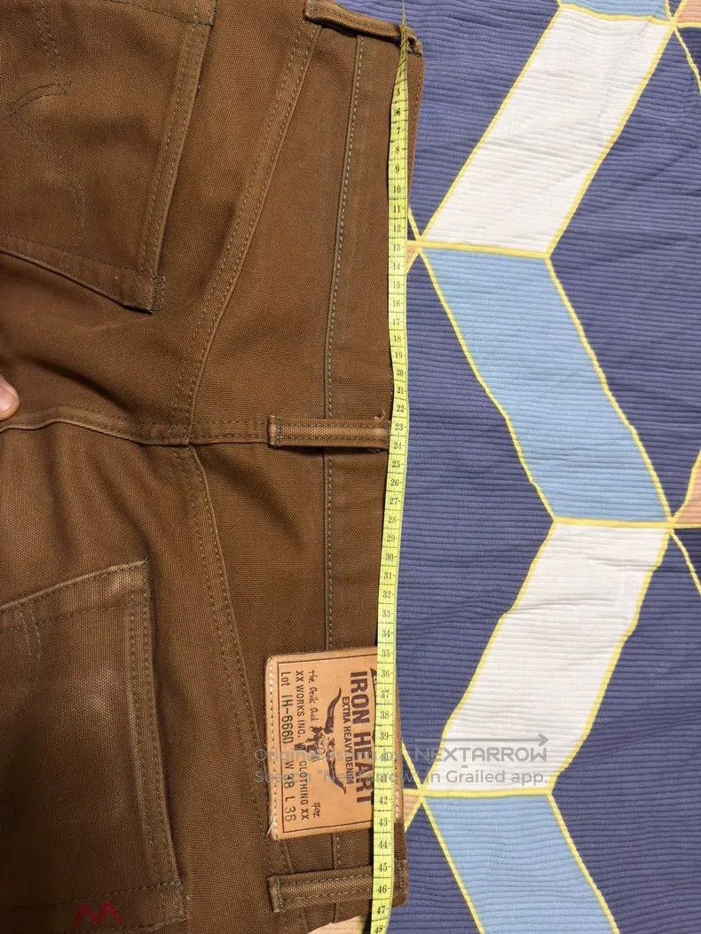 Iron Heart Iron Heart Bare-eared heavy canvas pants Size US 36 / EU 52 - 6 Thumbnail