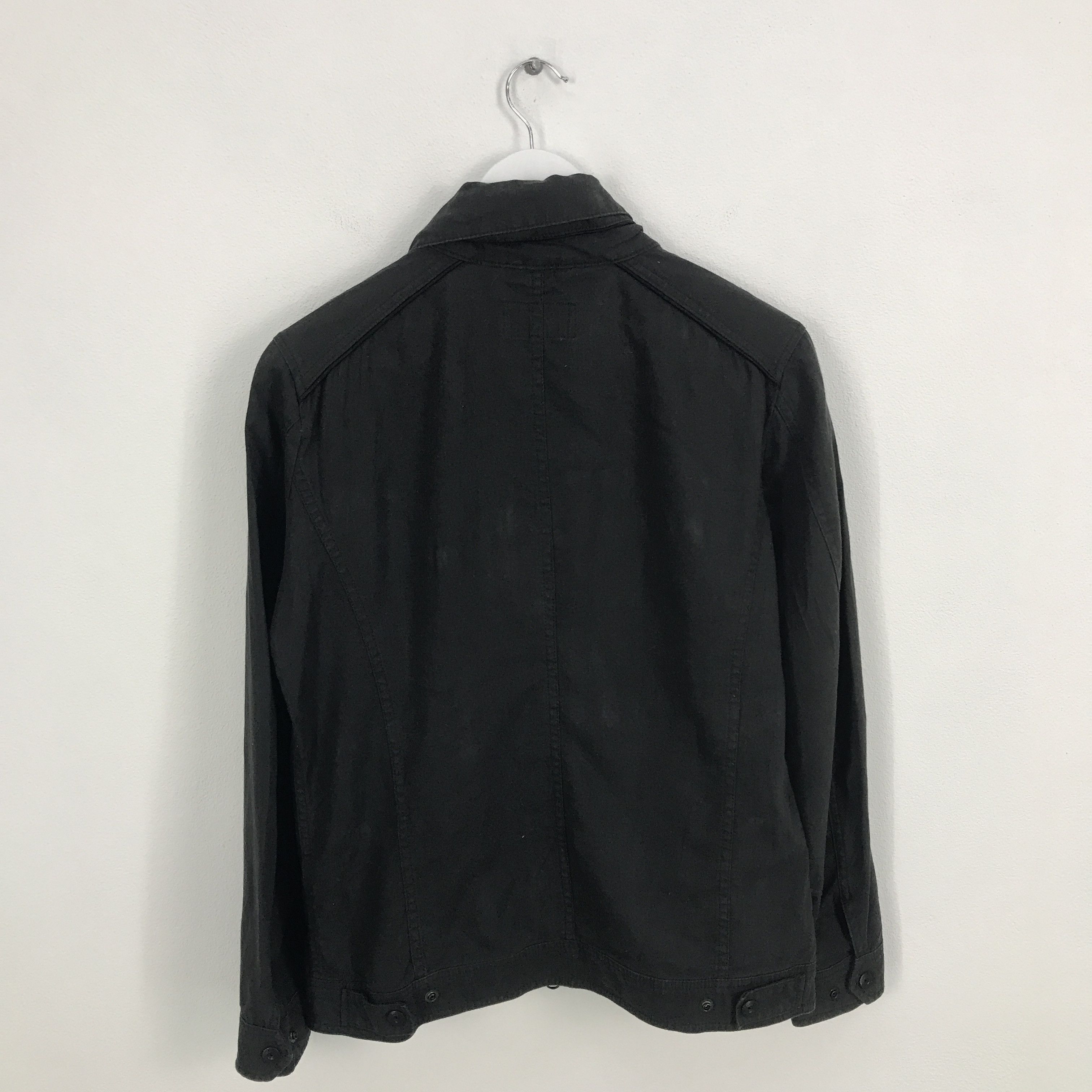 Japanese Brand × Mossimo Rare🔥Mossimo Black Biker style Punk zipper jacket Size US L / EU 52-54 / 3 - 3 Thumbnail