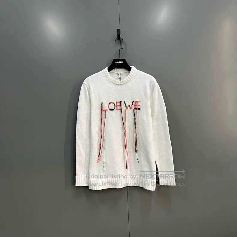 Loewe Loewe Colorful stitched sweater Size S / US 4 / IT 40 - 1 Thumbnail