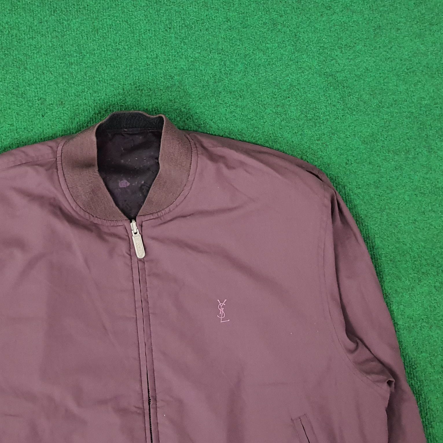 Yves Saint Laurent Vintage Yves Saint Laurent YSL Reversible Jacket C227N23 Size US L / EU 52-54 / 3 - 5 Thumbnail