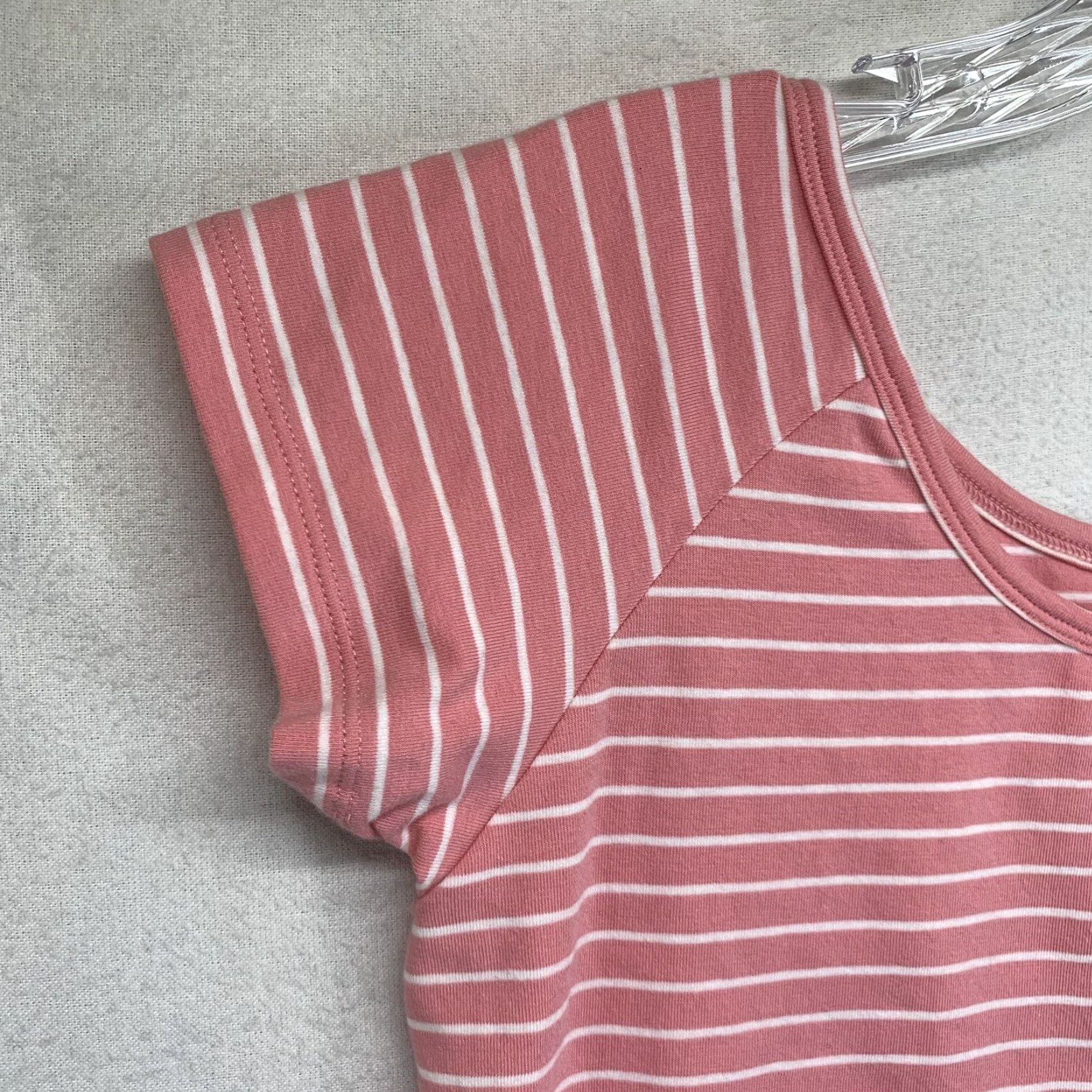Pinko Sigrid Olsen Sport Women's T-Shirt Small Pink White Stripes Summer Beach Casual Stretch 2020s Size S / US 4 / IT 40 - 6 Thumbnail
