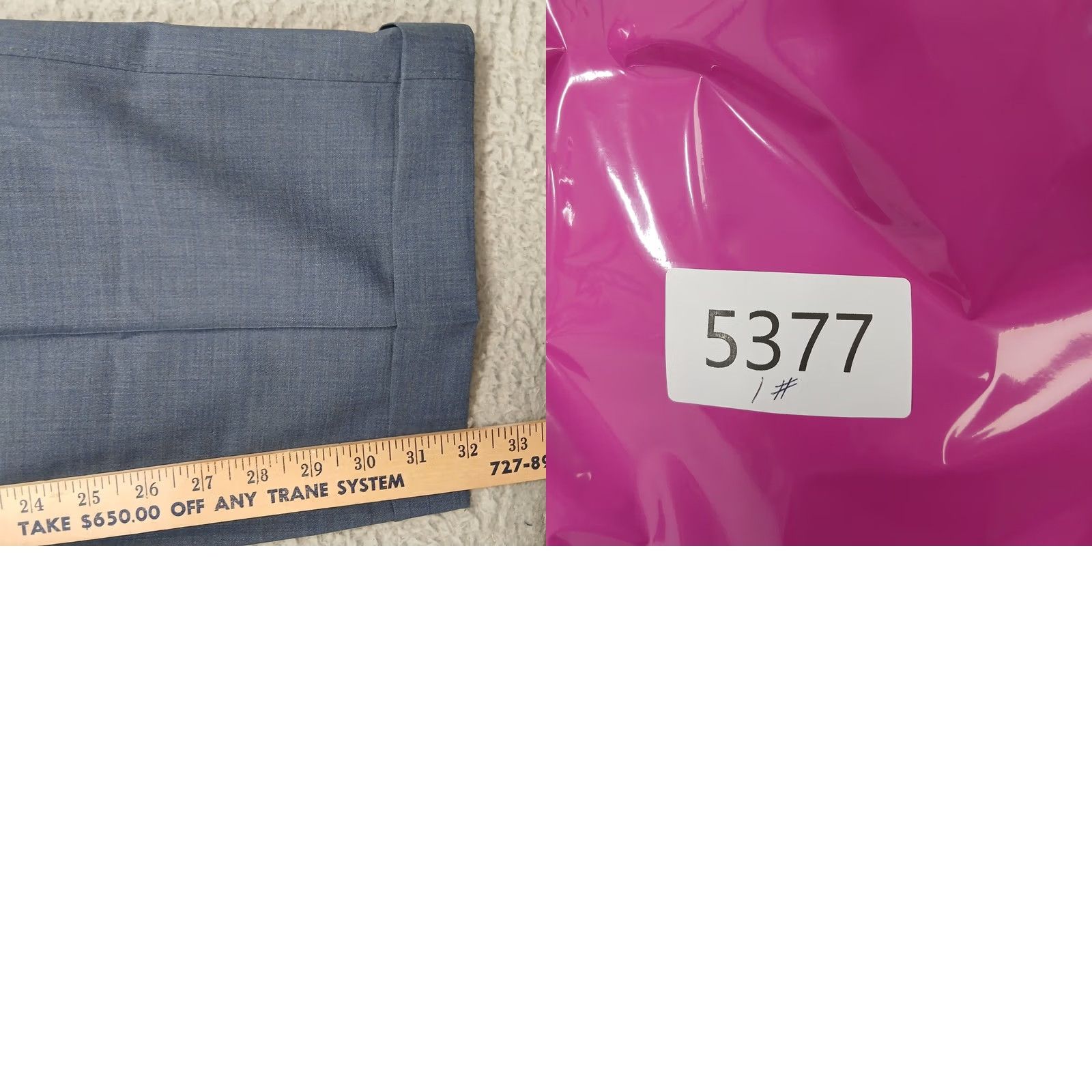 Canali VINTAGE Canali Wool Dress Pants Men 58L Blue Made in Italy Flat Front Pleated Size US 42 / EU 58 - 8 Thumbnail