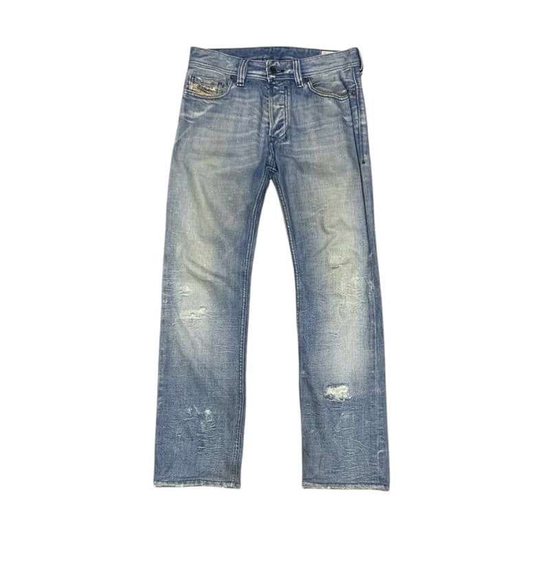 Diesel Vintage Diesel Industry Straight Leg Jeans Distressed Style Size US 30 / EU 46 - 1 Thumbnail