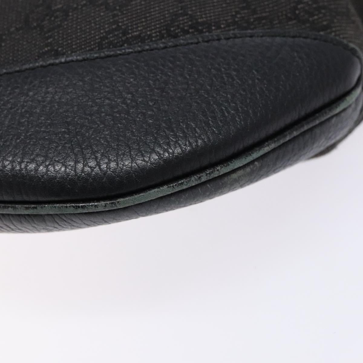 Gucci GUCCI GG Canvas Shoulder Bag Black Silver Size ONE SIZE - 10 Thumbnail