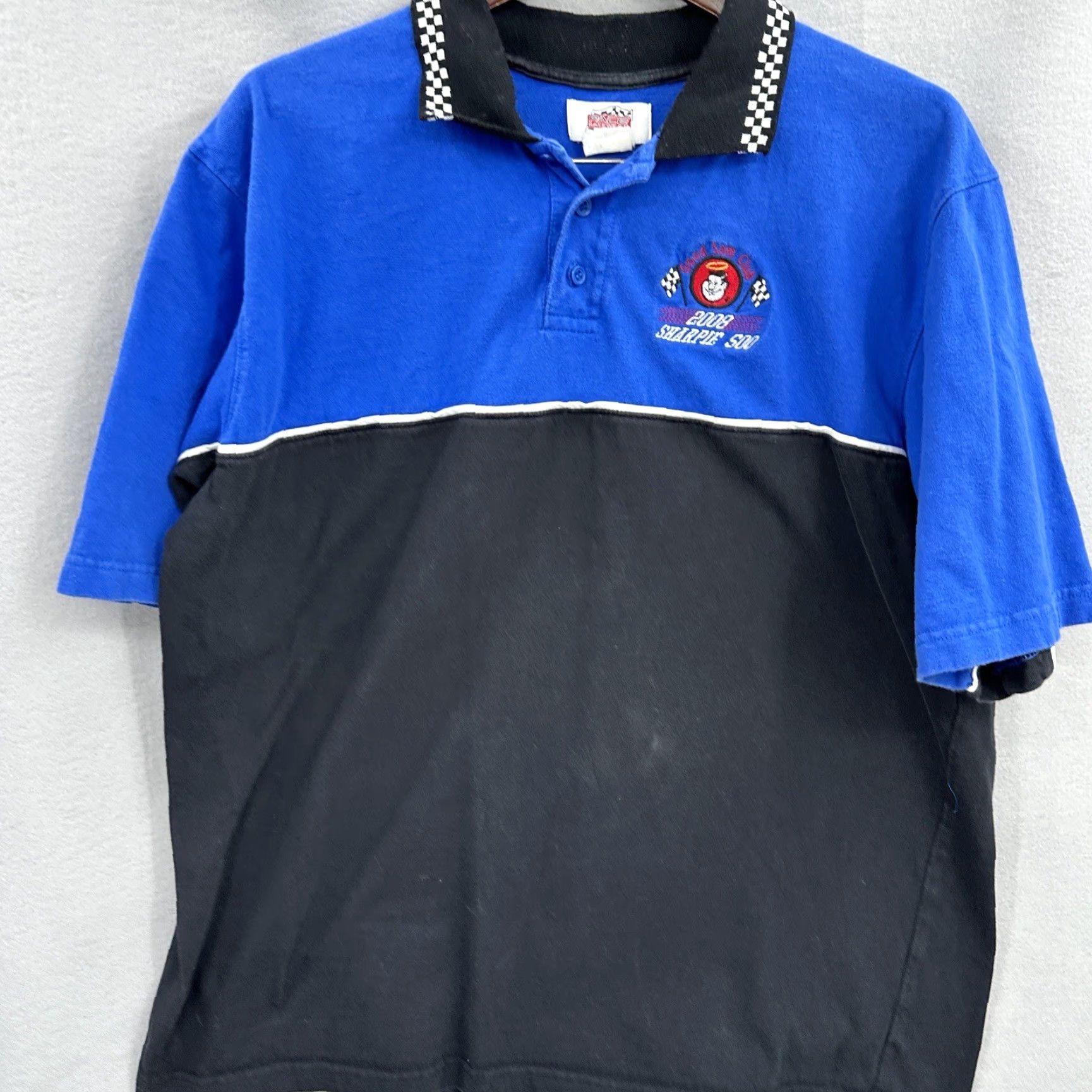 Vintage Pace Racewear Polo Shirt Mens L Blue Dad Sports Vintage 2008 Shirt Polo Mens L Blue Dad Sports Vintage 2008 Size US L / EU 52-54 / 3 - 3 Thumbnail