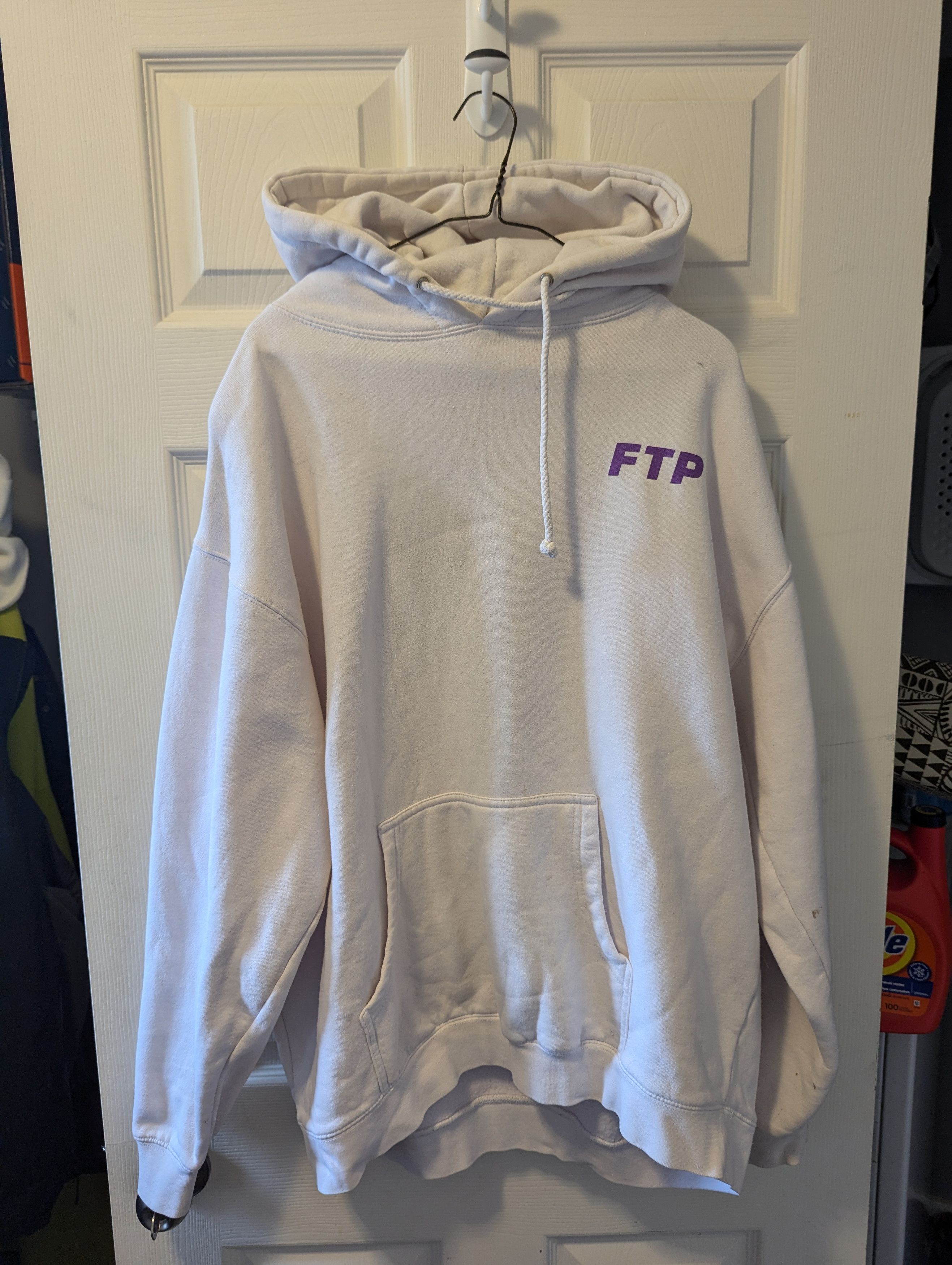 Ftp white hoodie outlet