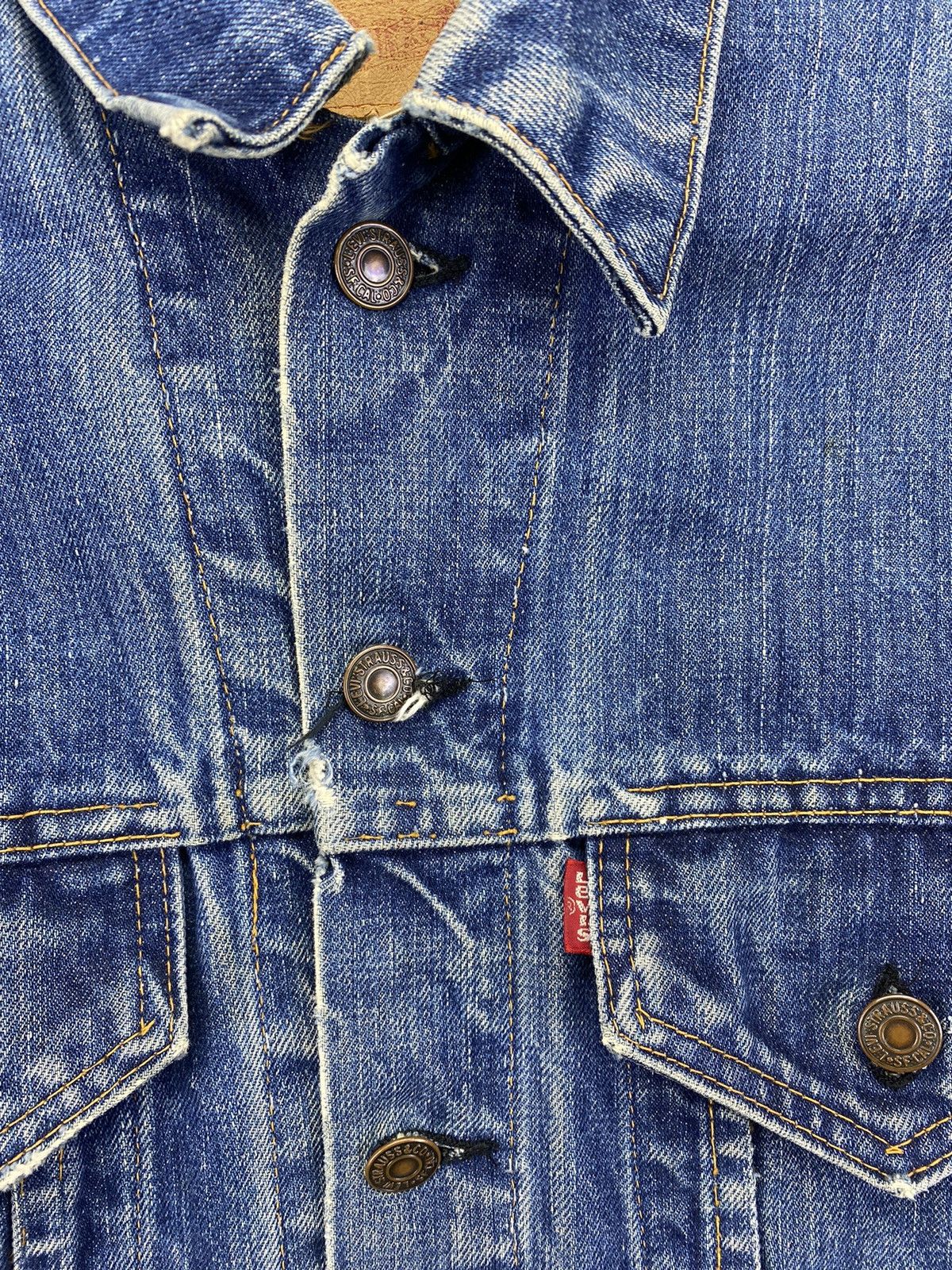 Levi's Vintage Levis Strauss Trucker Denim Jacket Size M / US 6-8 / IT 42-44 - 6 Thumbnail