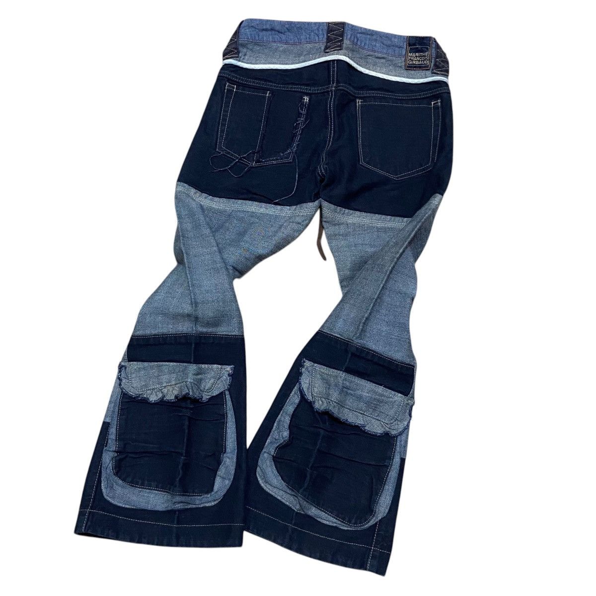 Marithe + Francois Girbaud Marithe Francois Girbaud Big Pocket Flared Pants Size US 27 - 13 Thumbnail