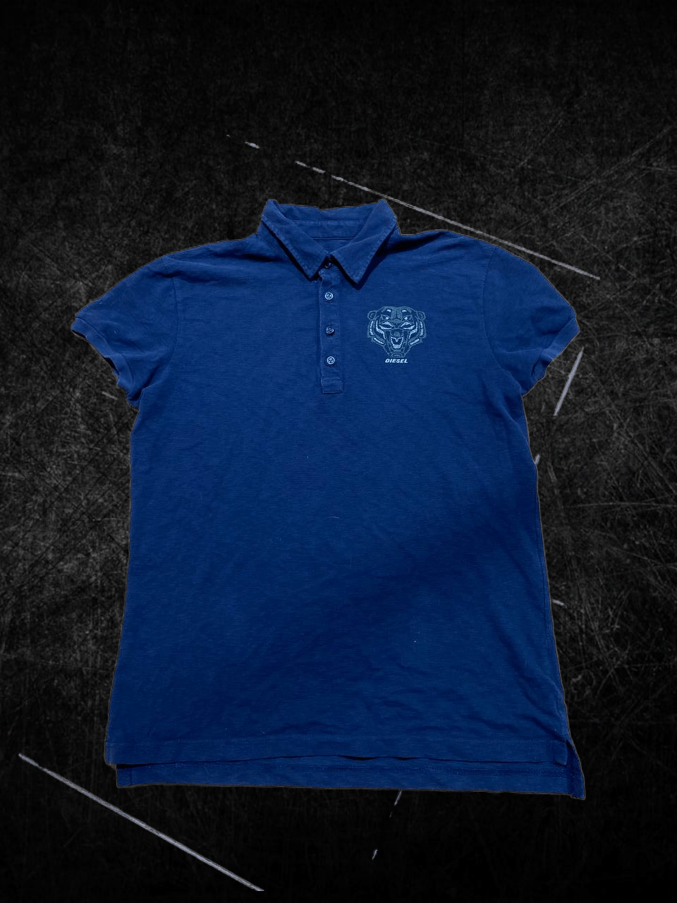 Diesel Diesel Dark Blue Classic Polo Shirt streetwear Size US XL / EU 56 / 4 - 1 Thumbnail