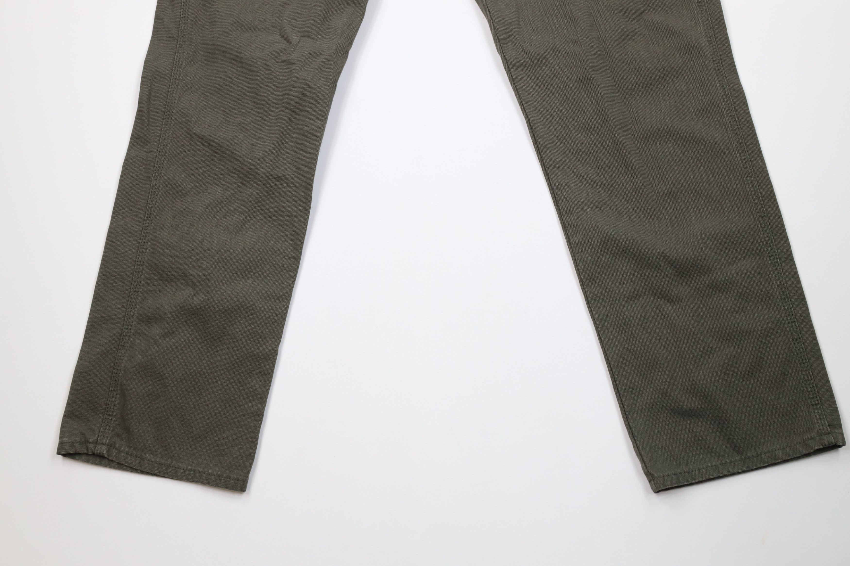 Dickies Vintage Y2K Dickies Wide Leg Dungaree Pants Green Cotton Size US 36 / EU 52 - 4 Thumbnail
