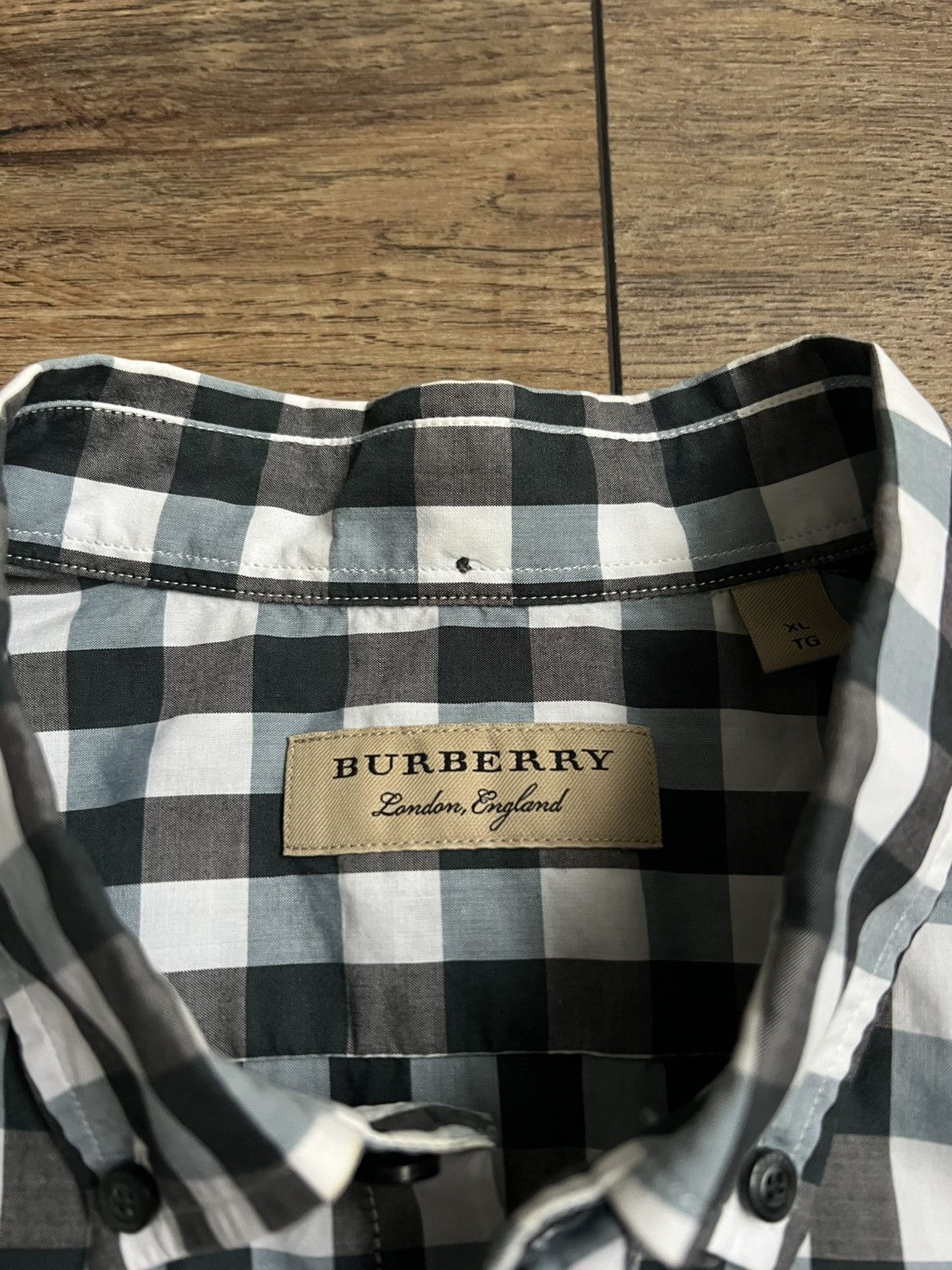 Burberry Burberry London Plaid Shirt Size US XL / EU 56 / 4 - 4 Thumbnail
