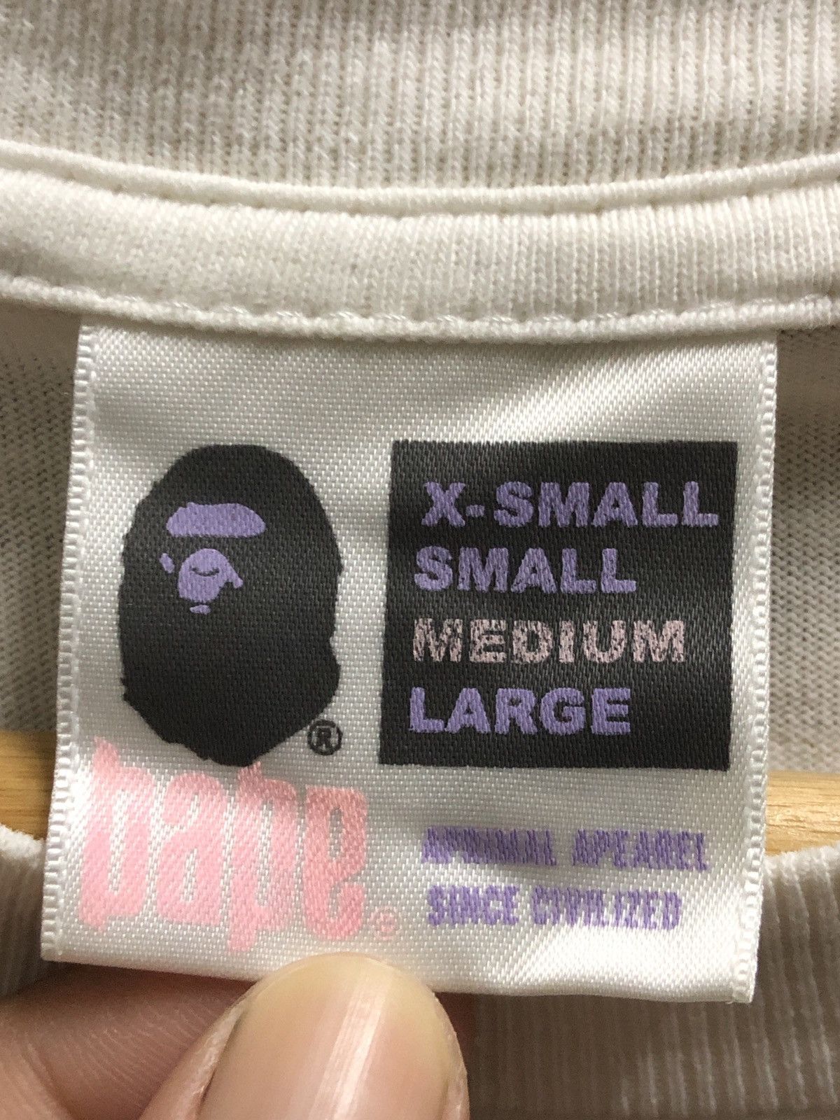 Bape × Kaws Bape x Kaws Cloud Camo Ape Head Tee Size US M / EU 48-50 / 2 - 14 Thumbnail