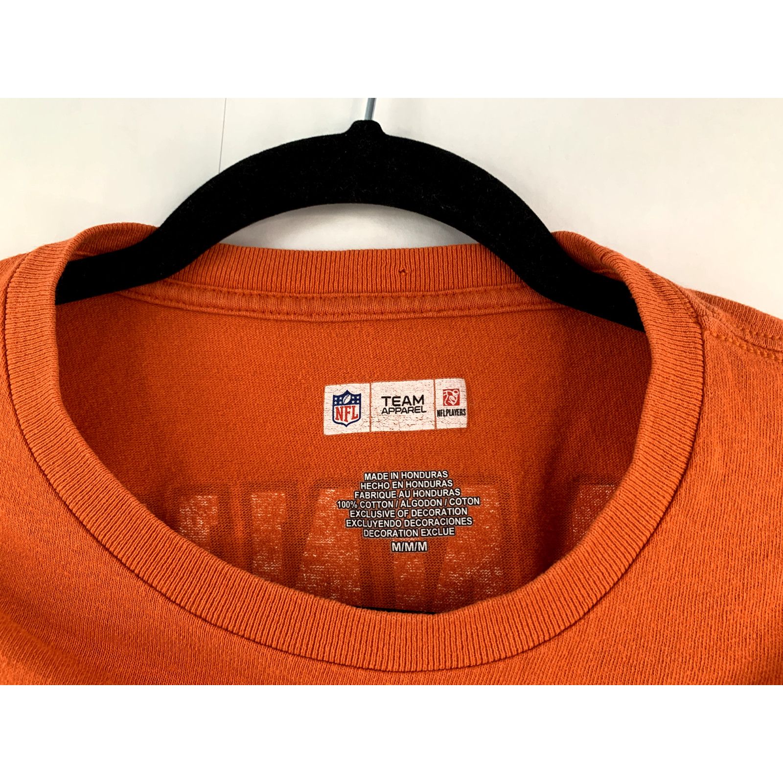 NFL Broncos Peyton Manning Shirt Medium Orange 18 Football Tee Size US M / EU 48-50 / 2 - 5 Thumbnail
