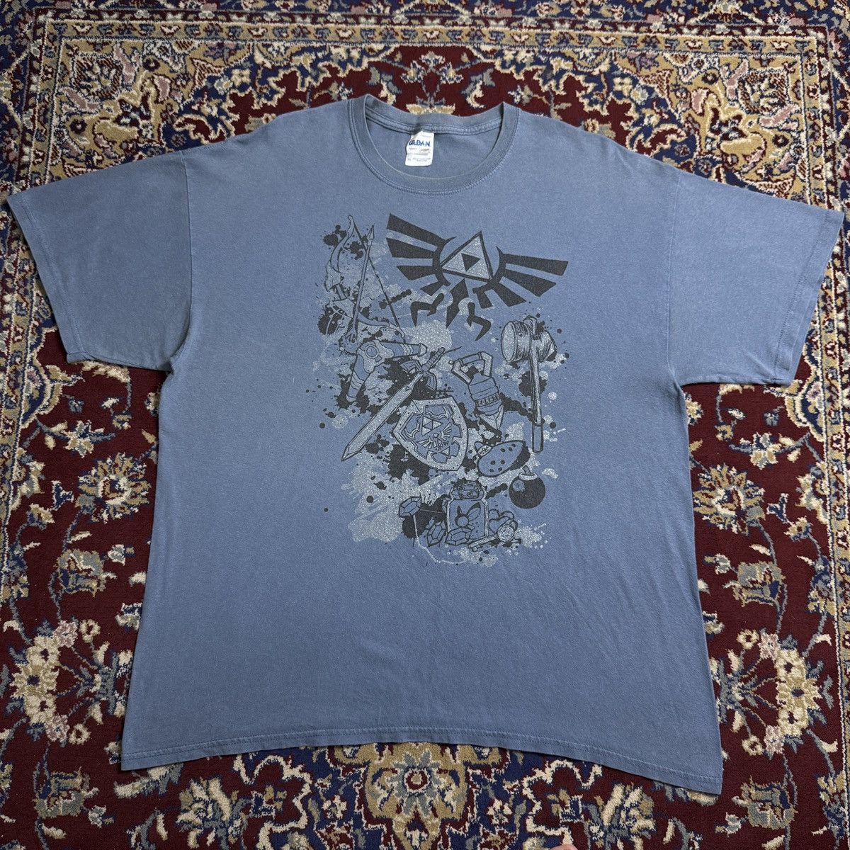Playstation 2000s The Legend of zelda Nintendo video game promo tee y2k Size US XL / EU 56 / 4 - 2 Thumbnail