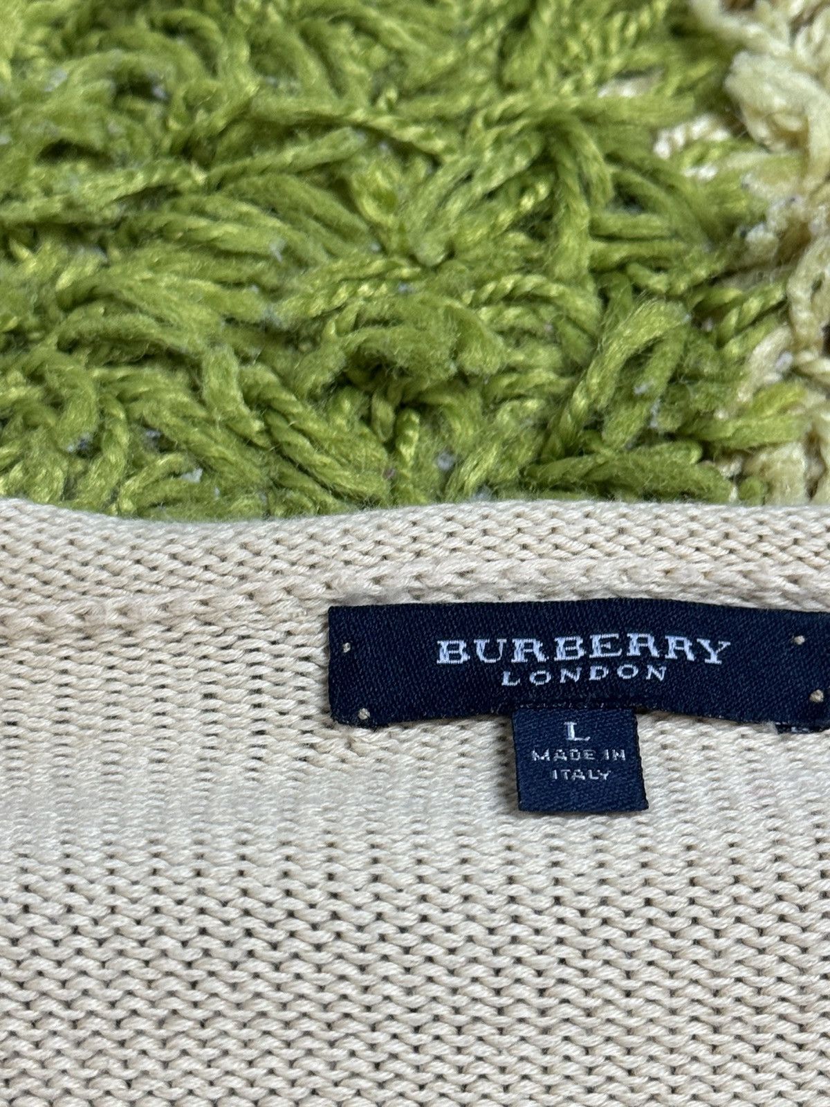 Burberry Vintage Burberry Sweater Size US L / EU 52-54 / 3 - 7 Thumbnail