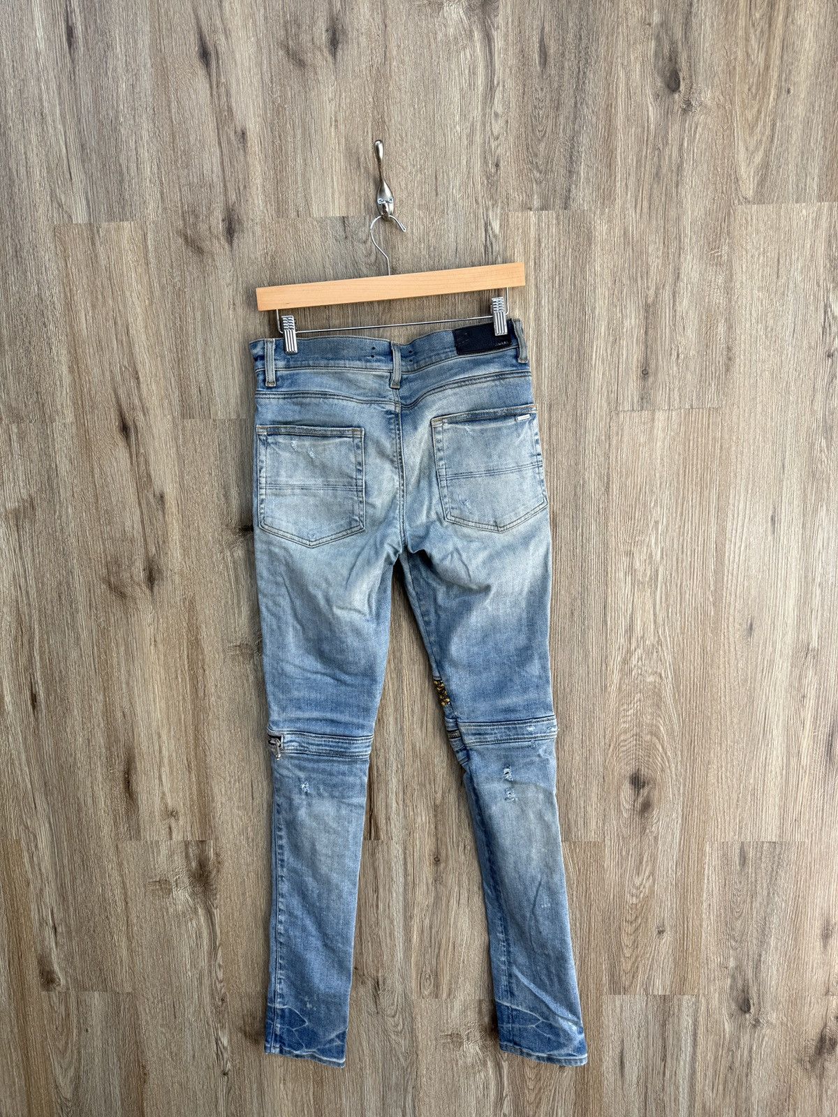 Amiri Amiri Blue MX2 Denim Jeans Size US 30 / EU 46 - 5 Thumbnail