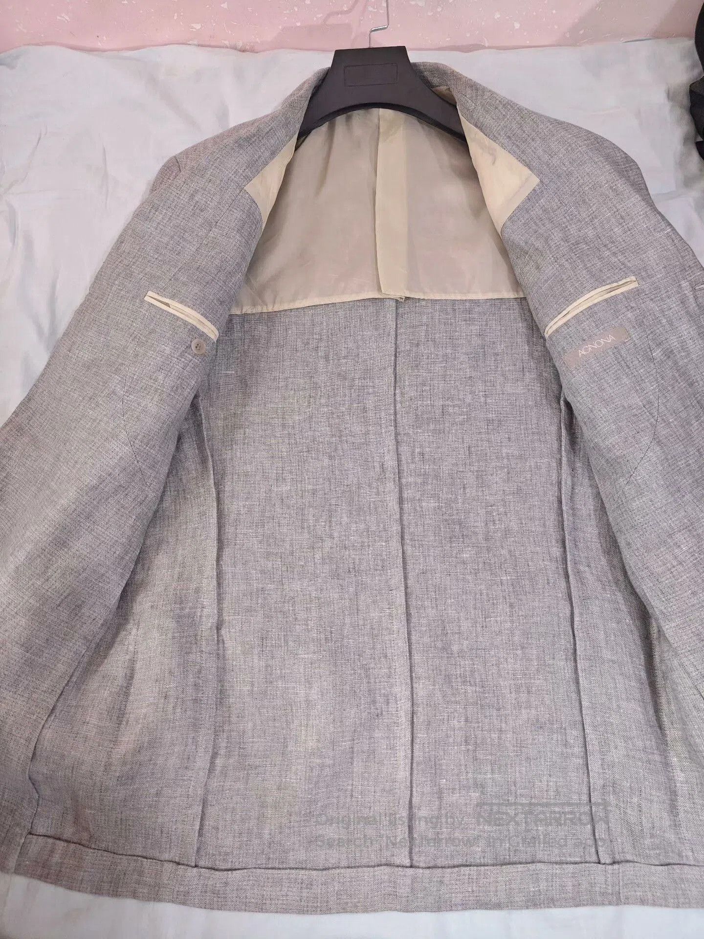 Agnona Italian Linen Casual Suit by AGNONA. Size US L / EU 52-54 / 3 - 6 Thumbnail