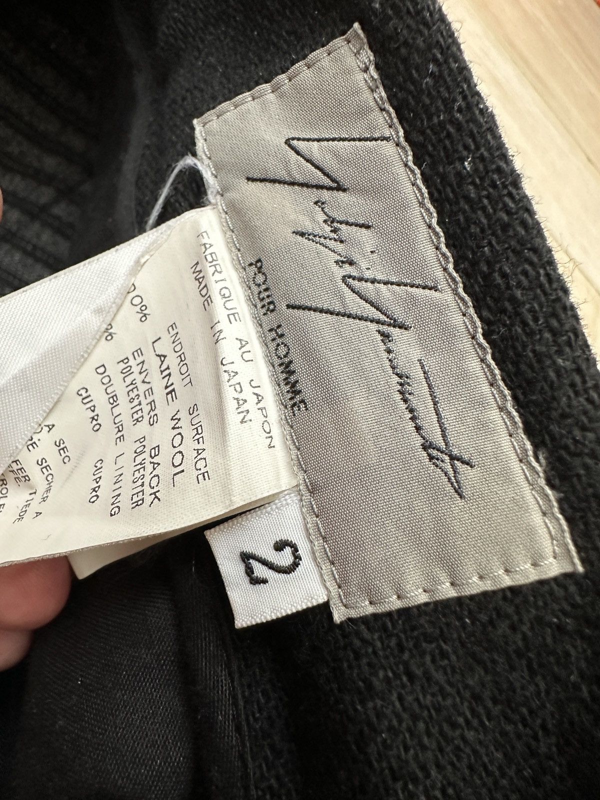 Yohji Yamamoto Yohji Yamamoto 16aw ruined suit Size 50R - 9 Thumbnail