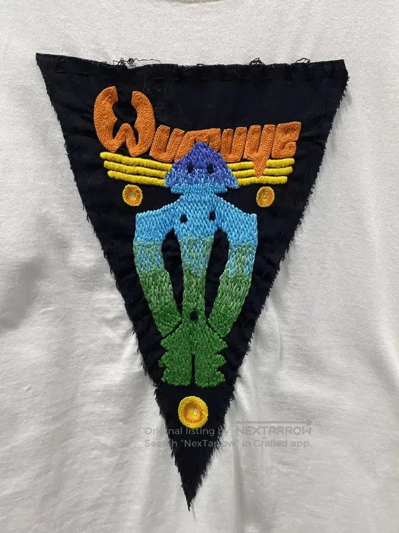 Walter Van Beirendonck Walter Van Beirendonck Embroidered Short Sleeve Tee. Size US M / EU 48-50 / 2 - 2 Thumbnail